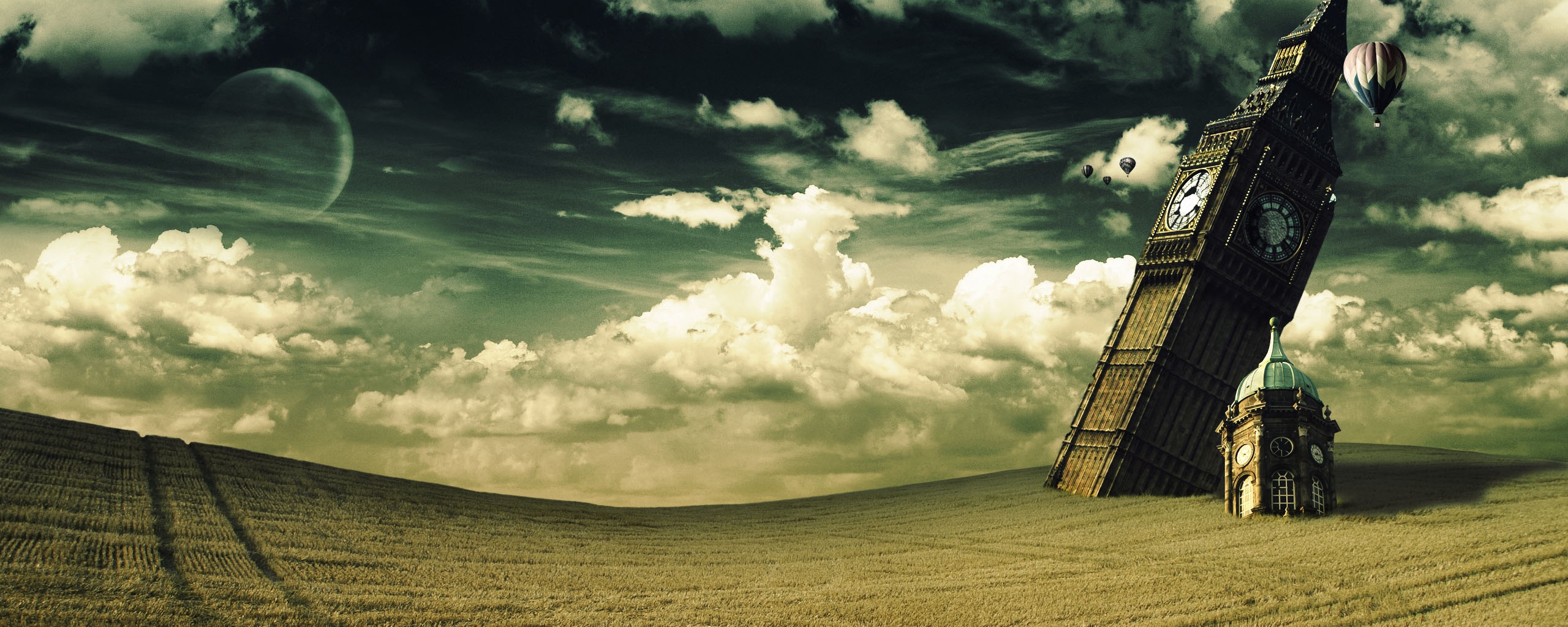 Лондон через тысячи лет обои