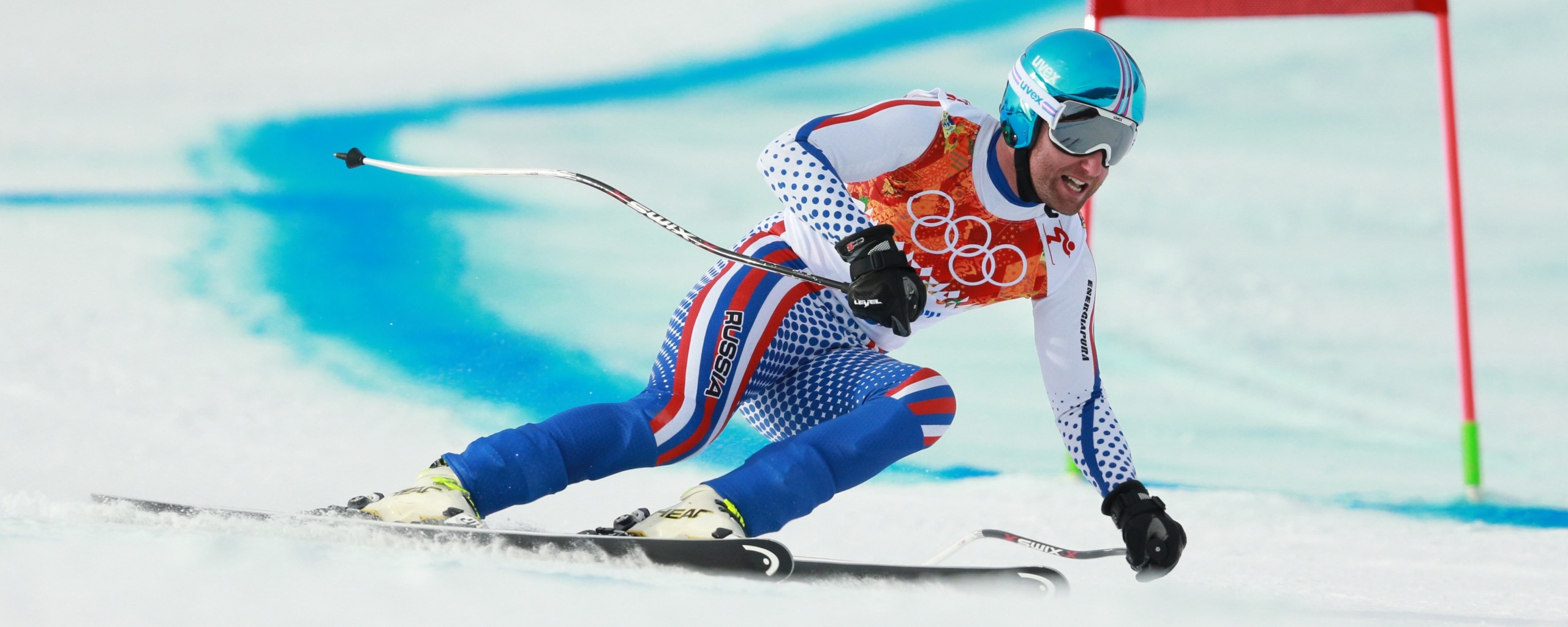 Лыжник на олимпиаде обои