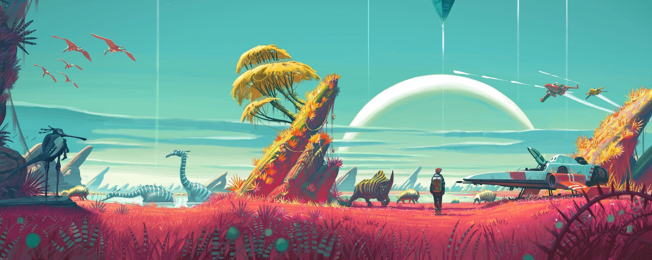 Чужая планета обои