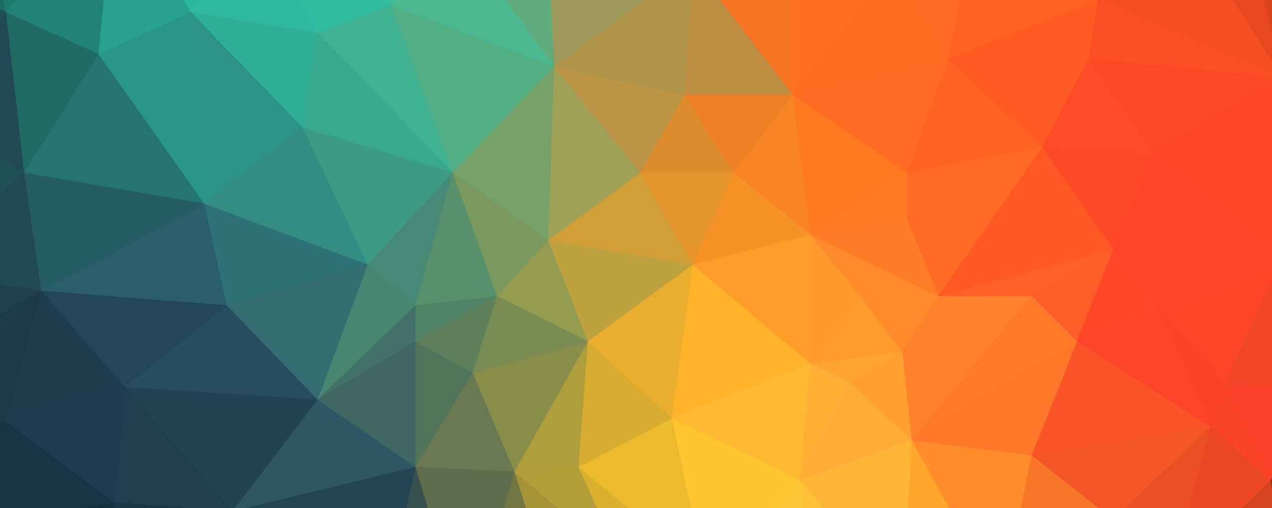 Фон с разноцветными треугольниками обои