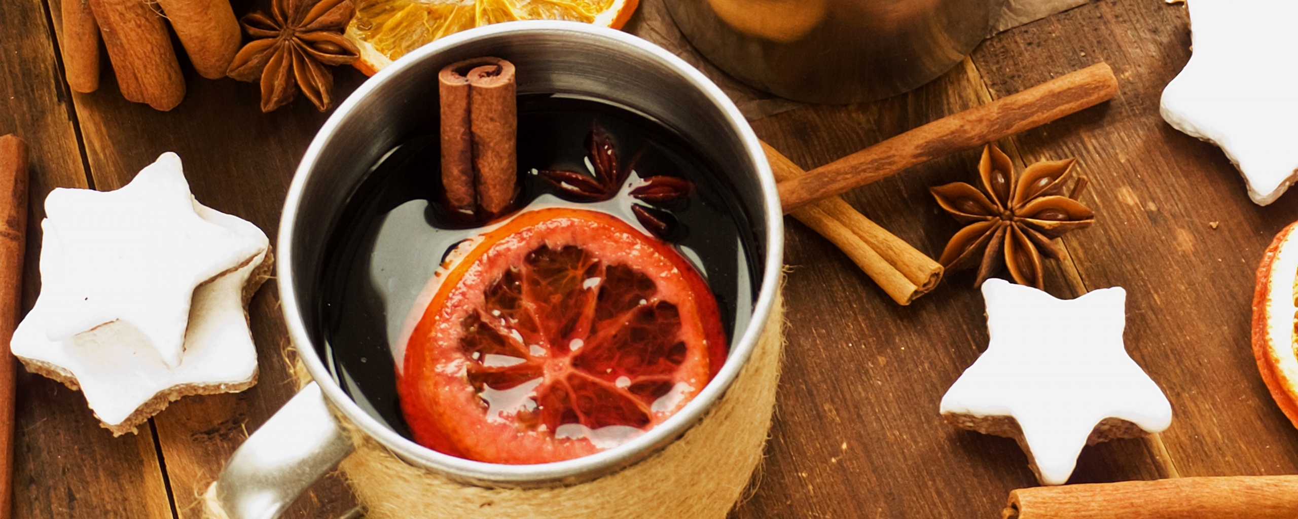 Уютный глинтвейн обои