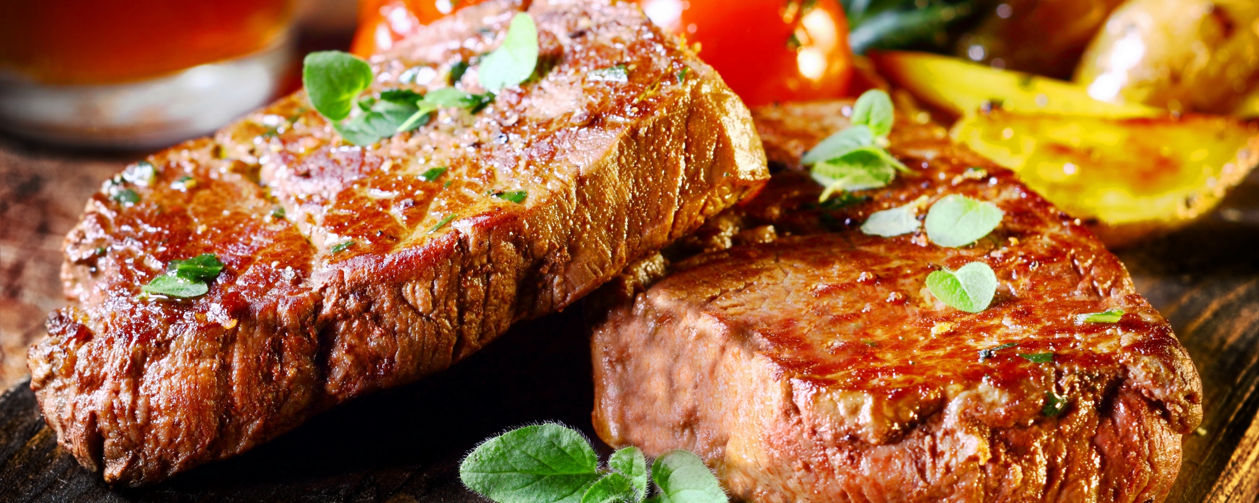 Невероятный стейк обои