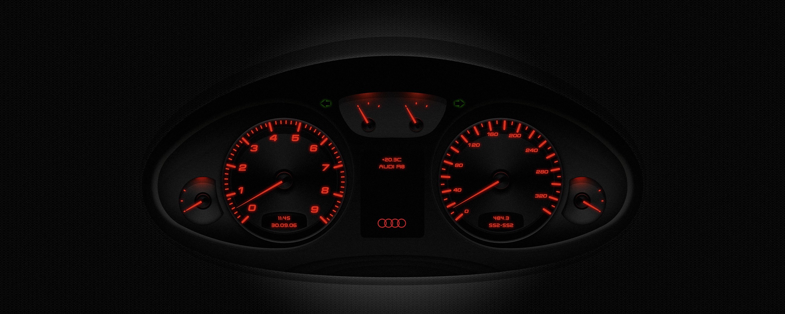 Приборная панель Audi обои