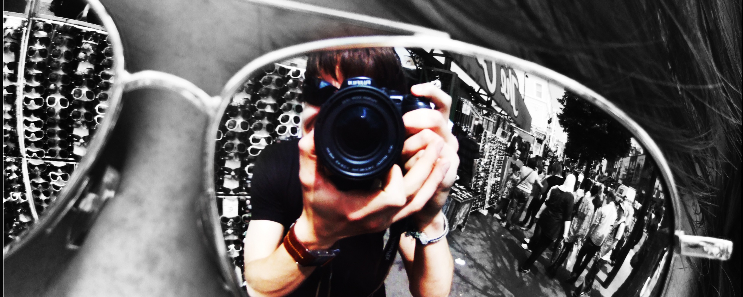 В очках обои