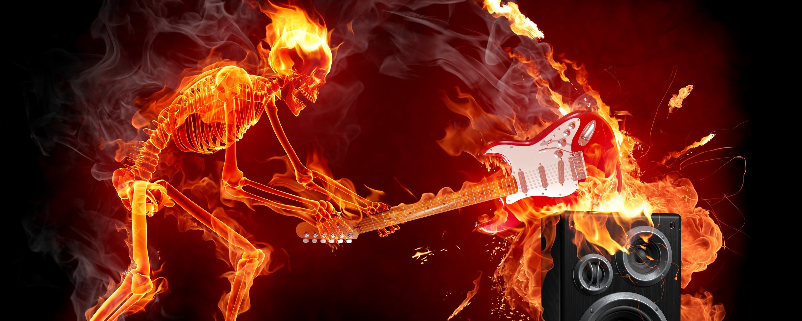 Музыка, пробирающая до костей обои