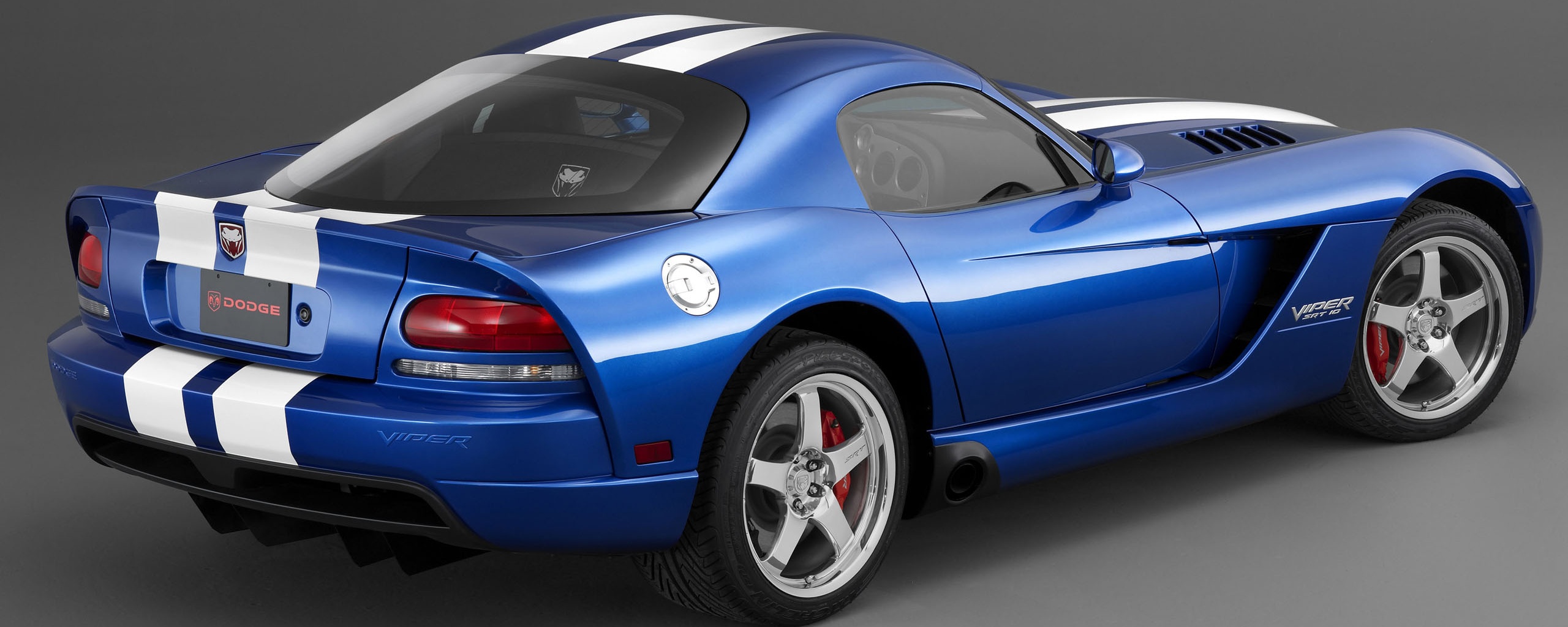 Синий Dodge Viper обои