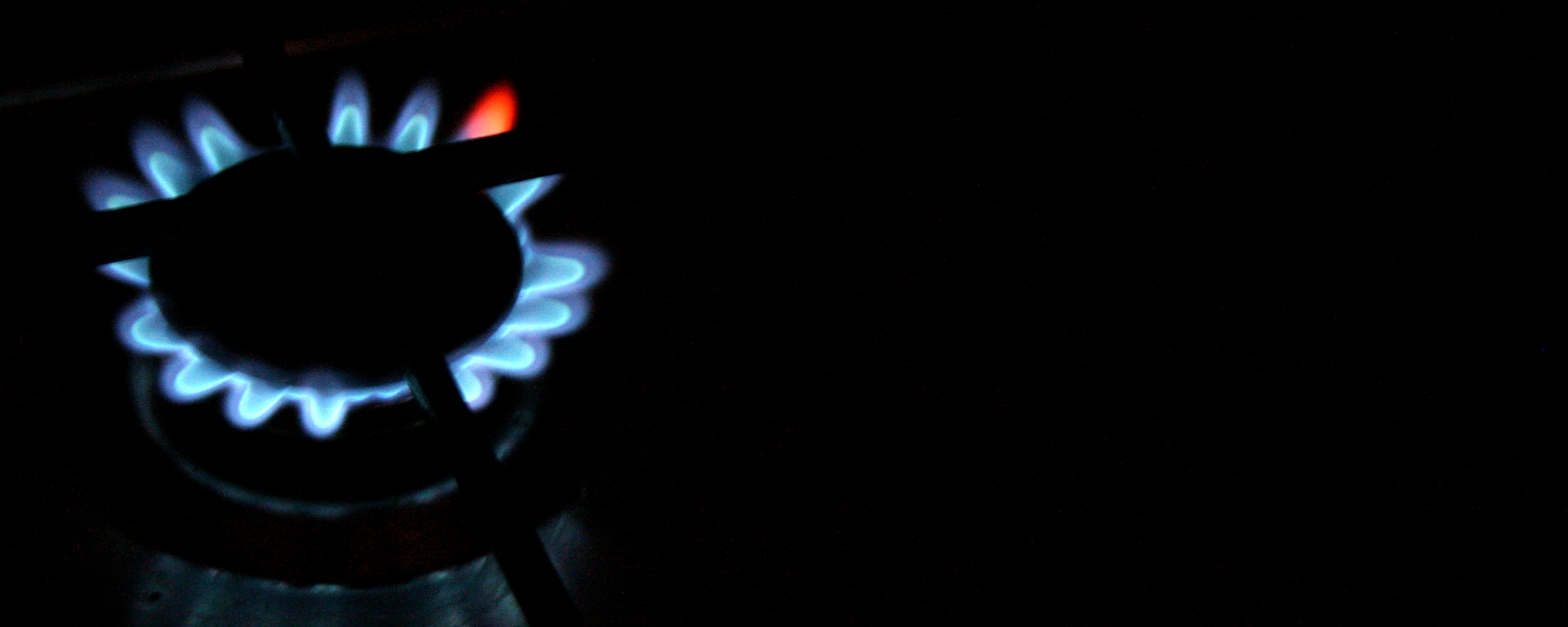 Огонь газовой горелки обои