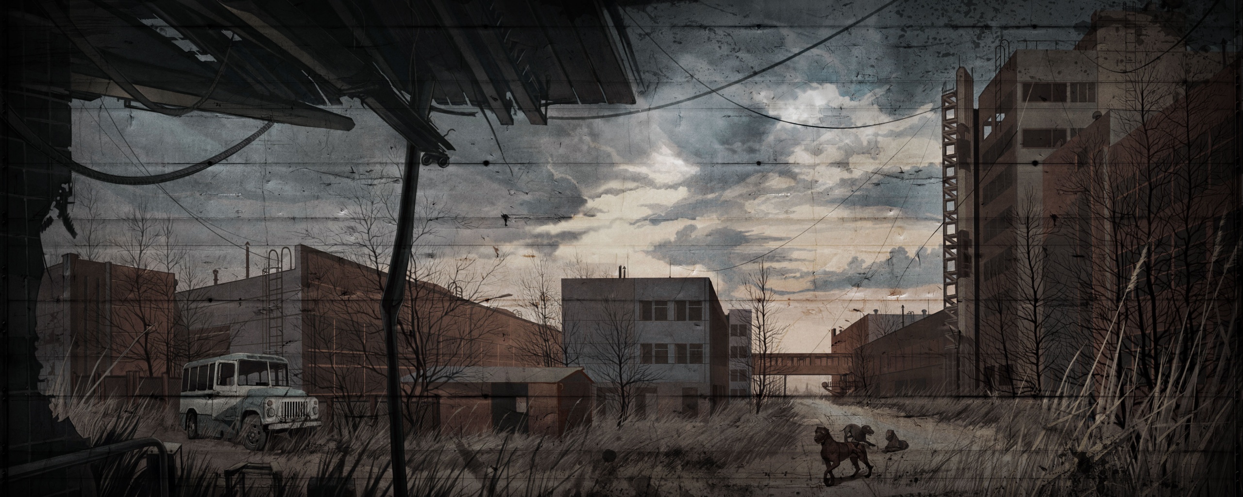 Припять из сталкера обои