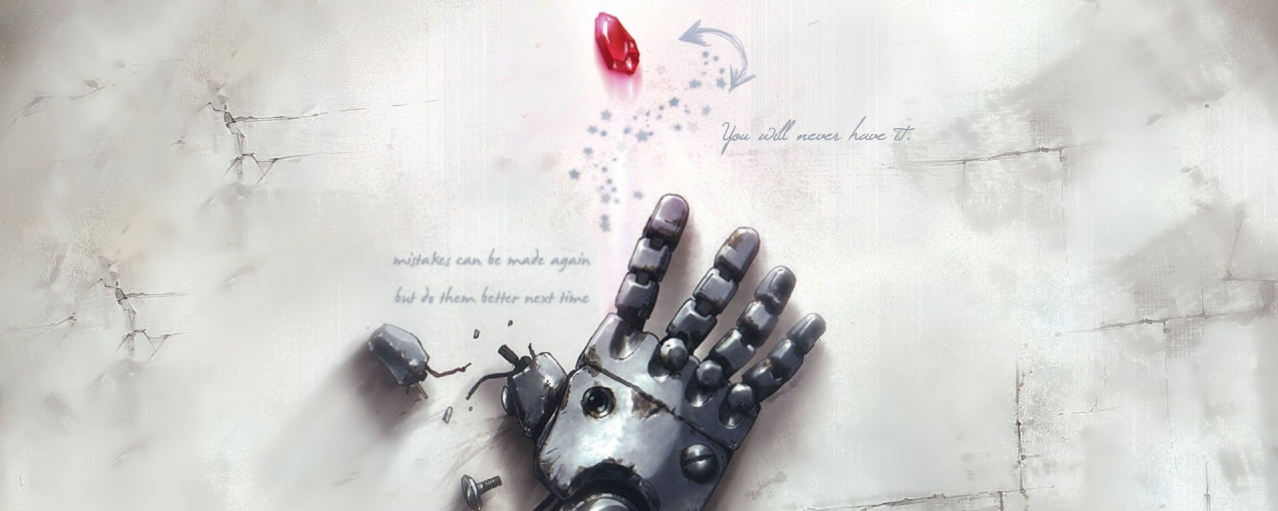 Автопротез из анимэ Стальной Алхимик обои