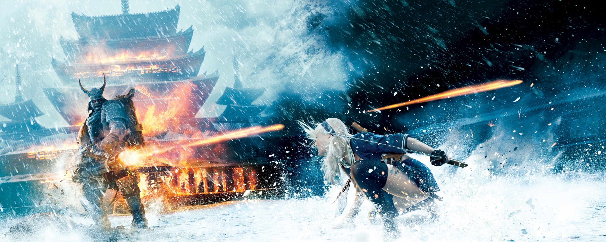 Куколка против самурая обои