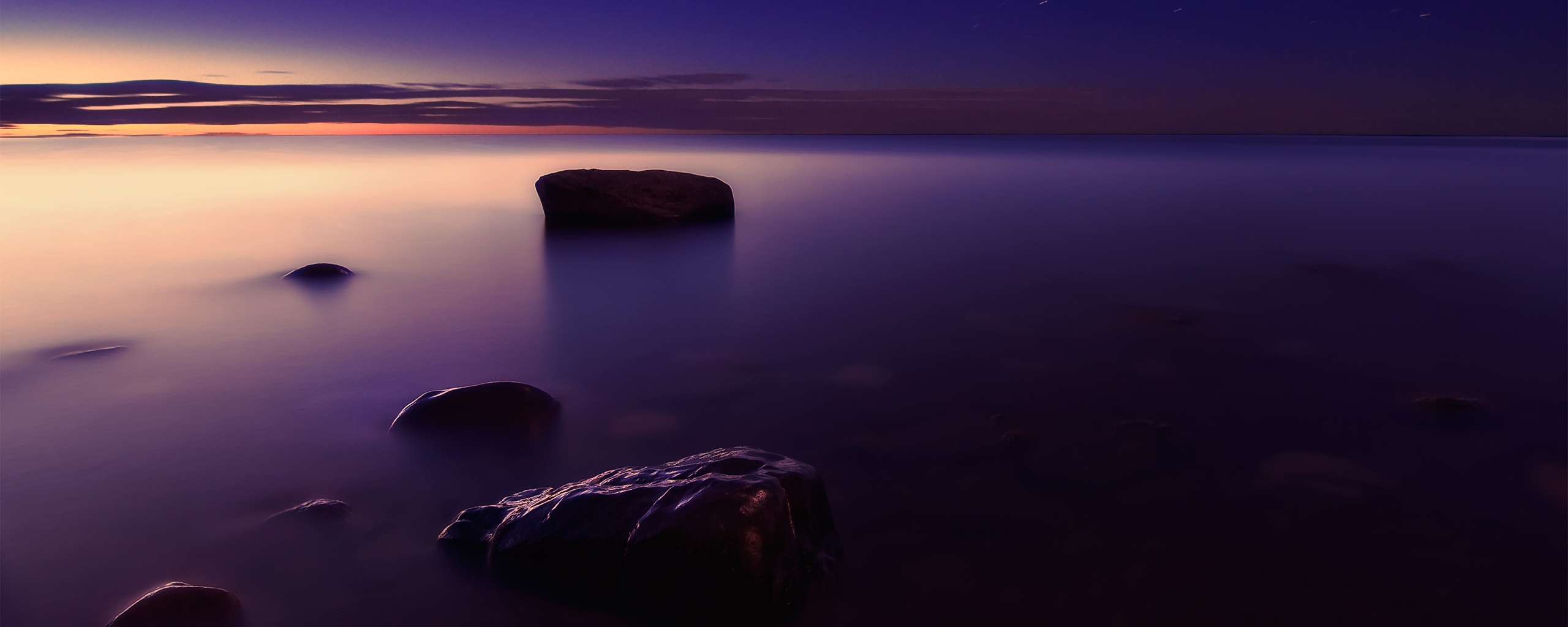 Камни в тумане обои