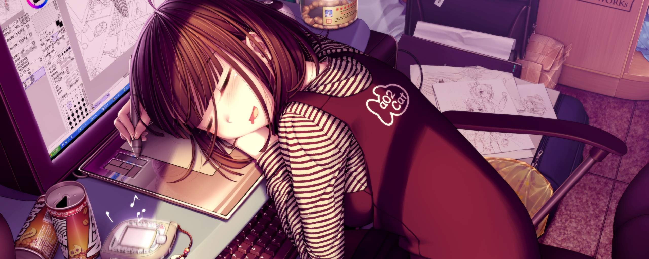 Нарисовать самого себя обои