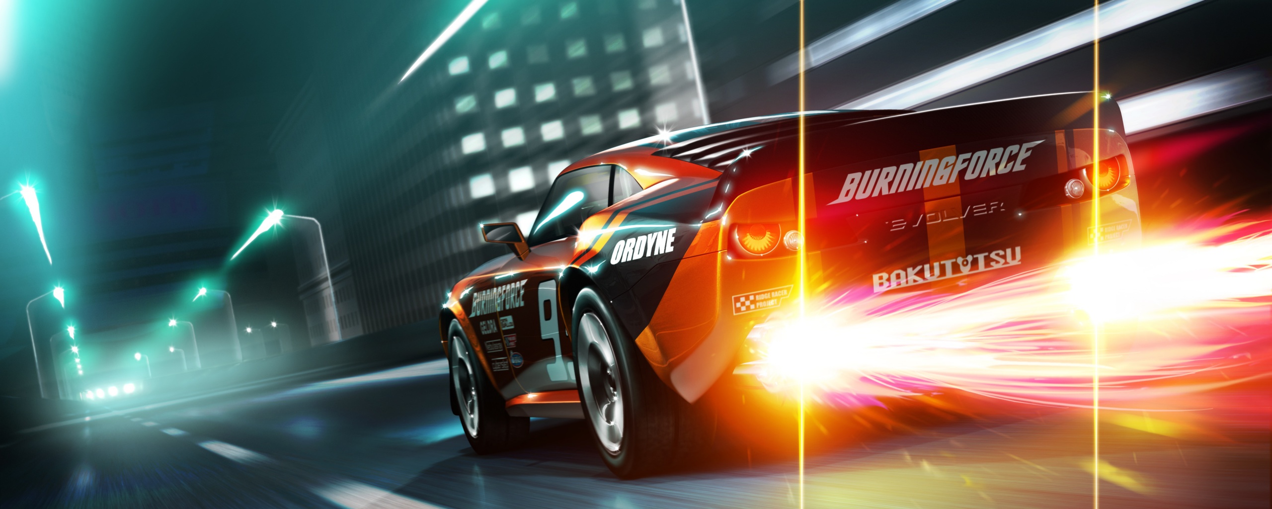 Ночное нитро обои