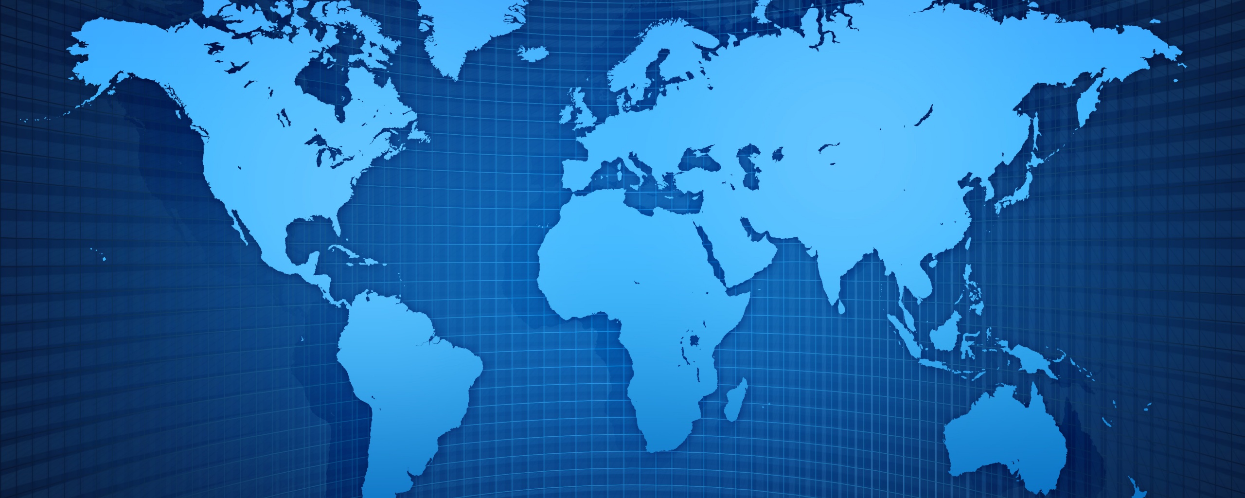 Цифровая карта мира обои