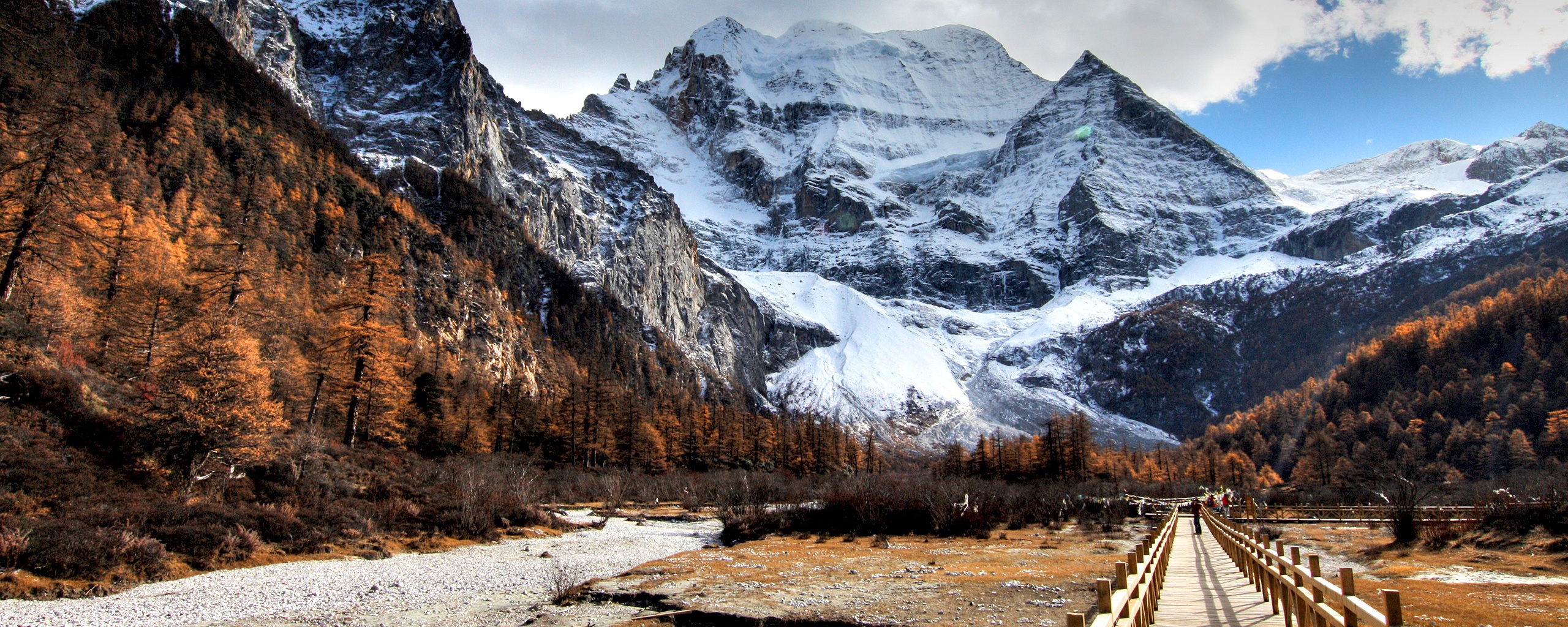 Дорога в горы обои