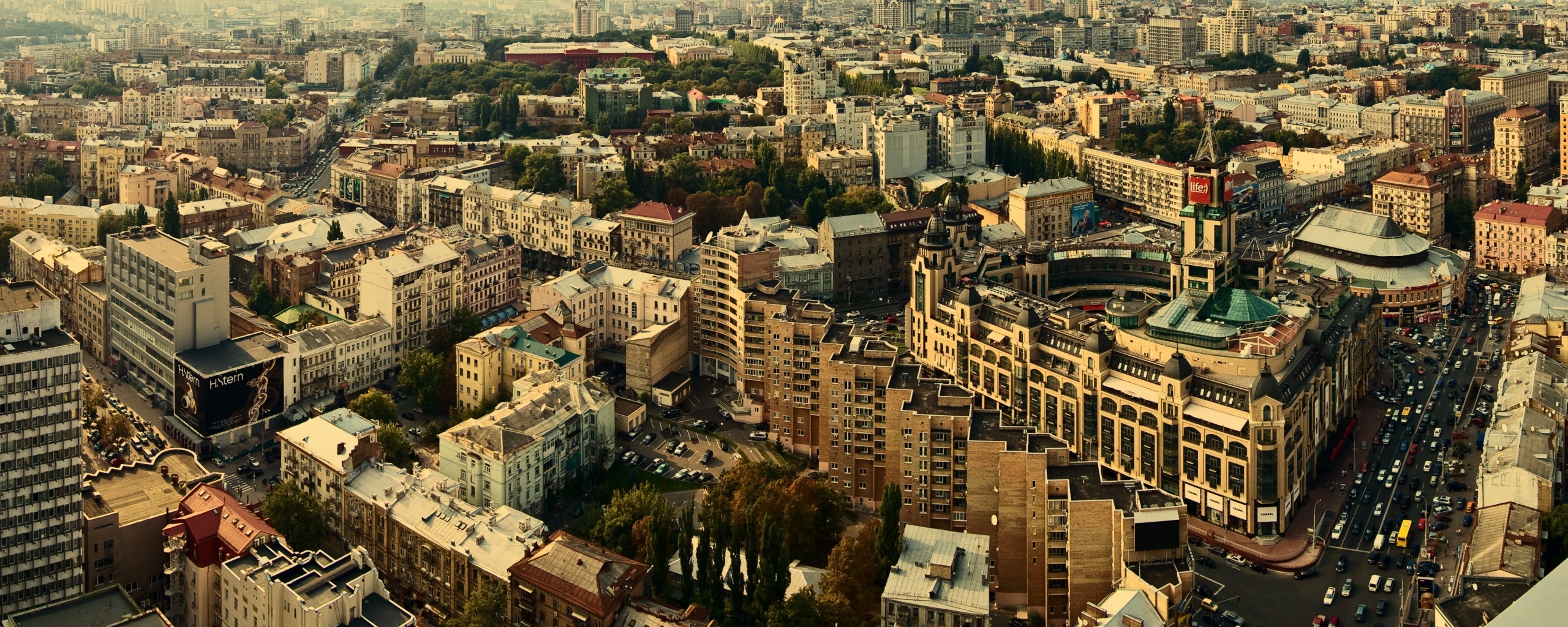 Киевская панорама обои