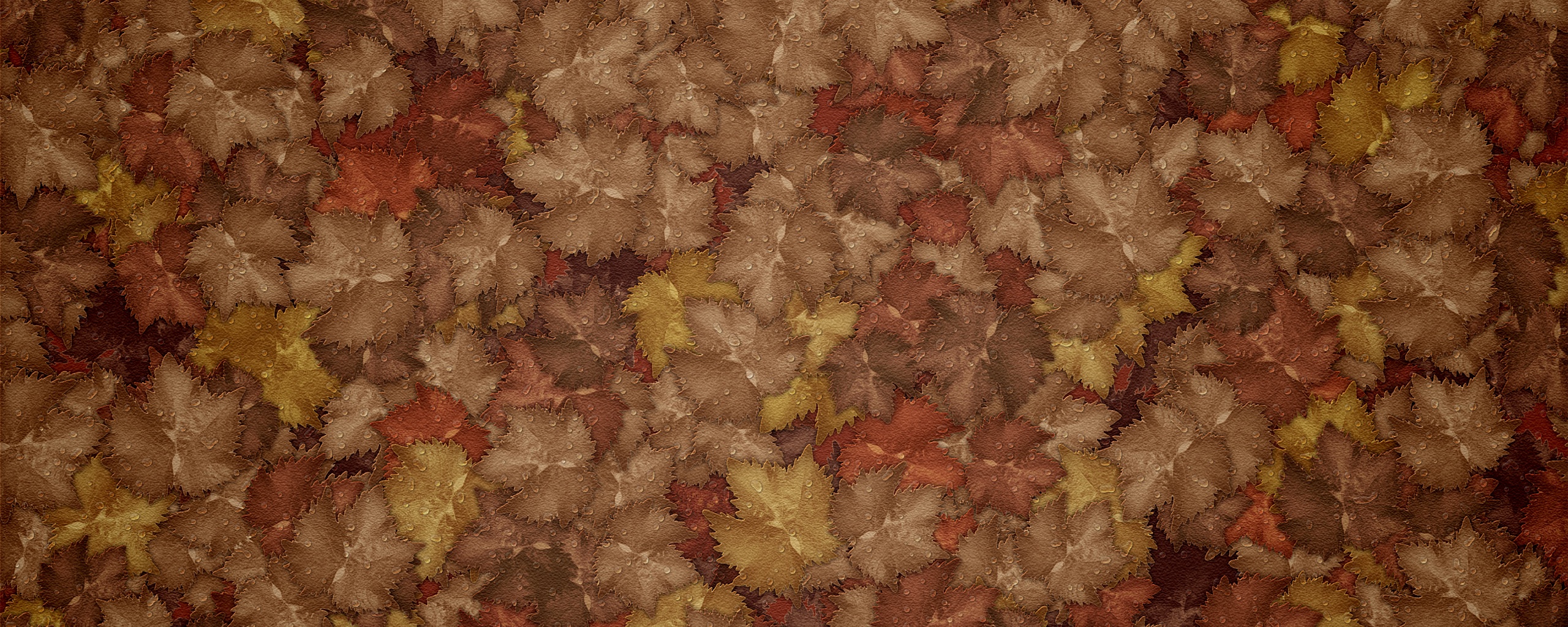 Осенние листья обои