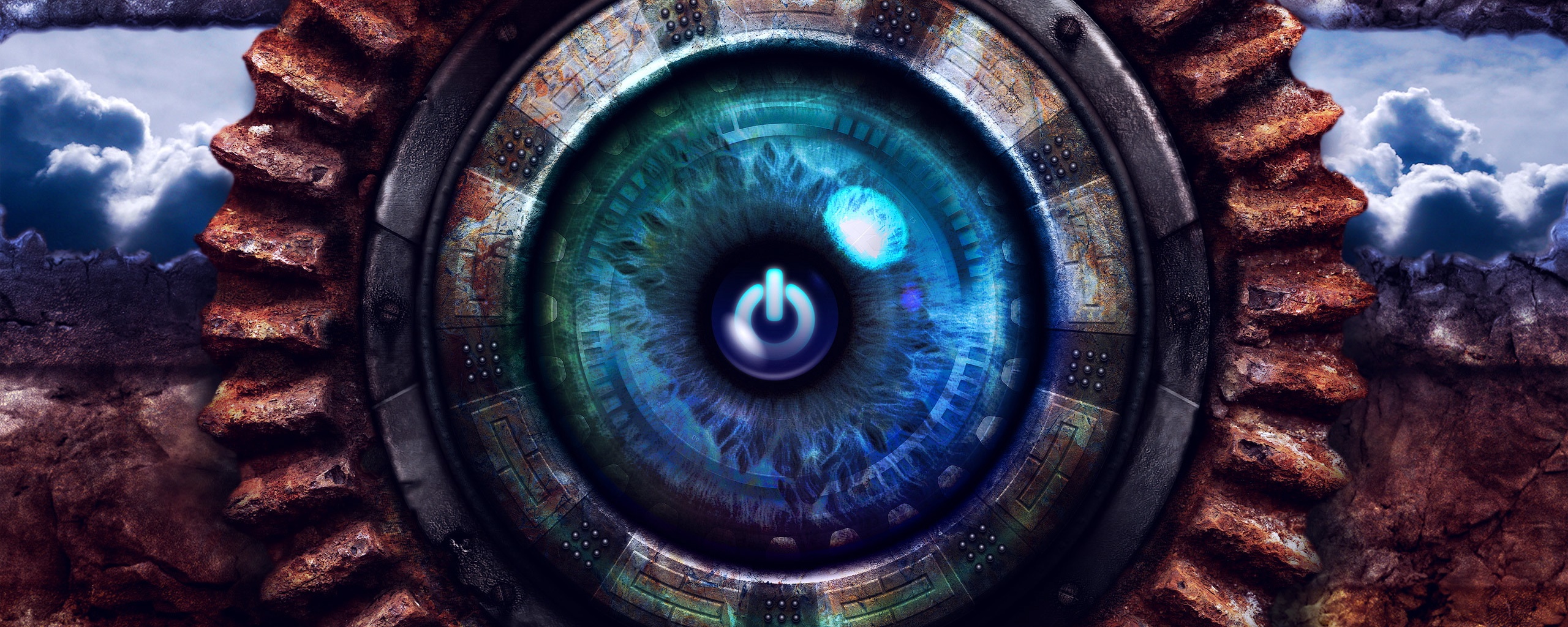 Фэнтезийная кнопка выключения обои