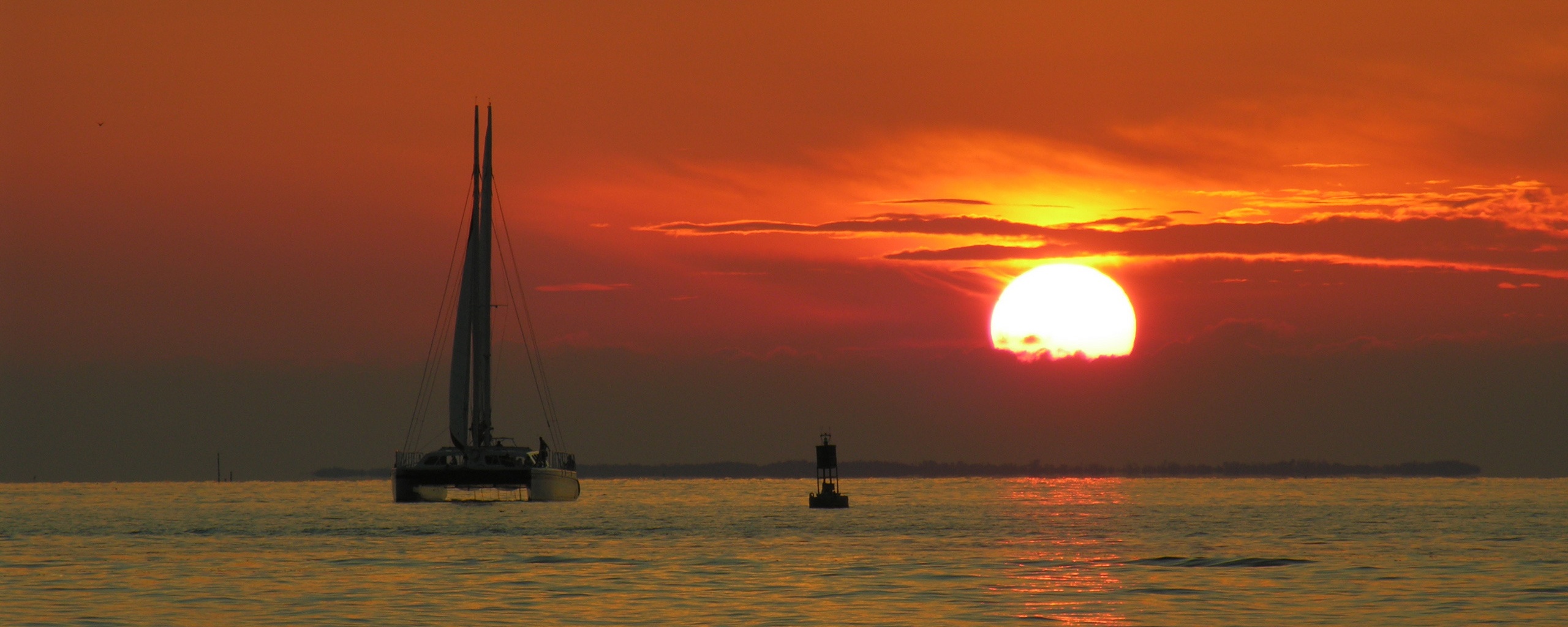 Празднование заката обои