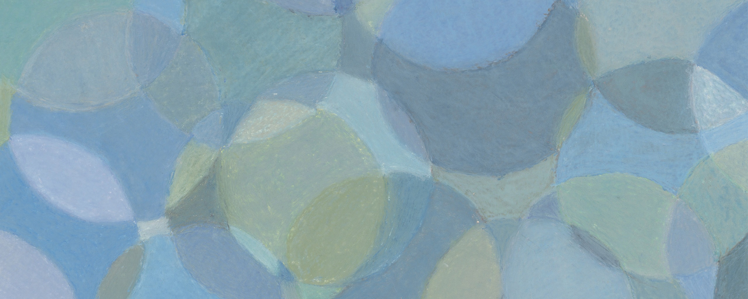 Голубые круги обои