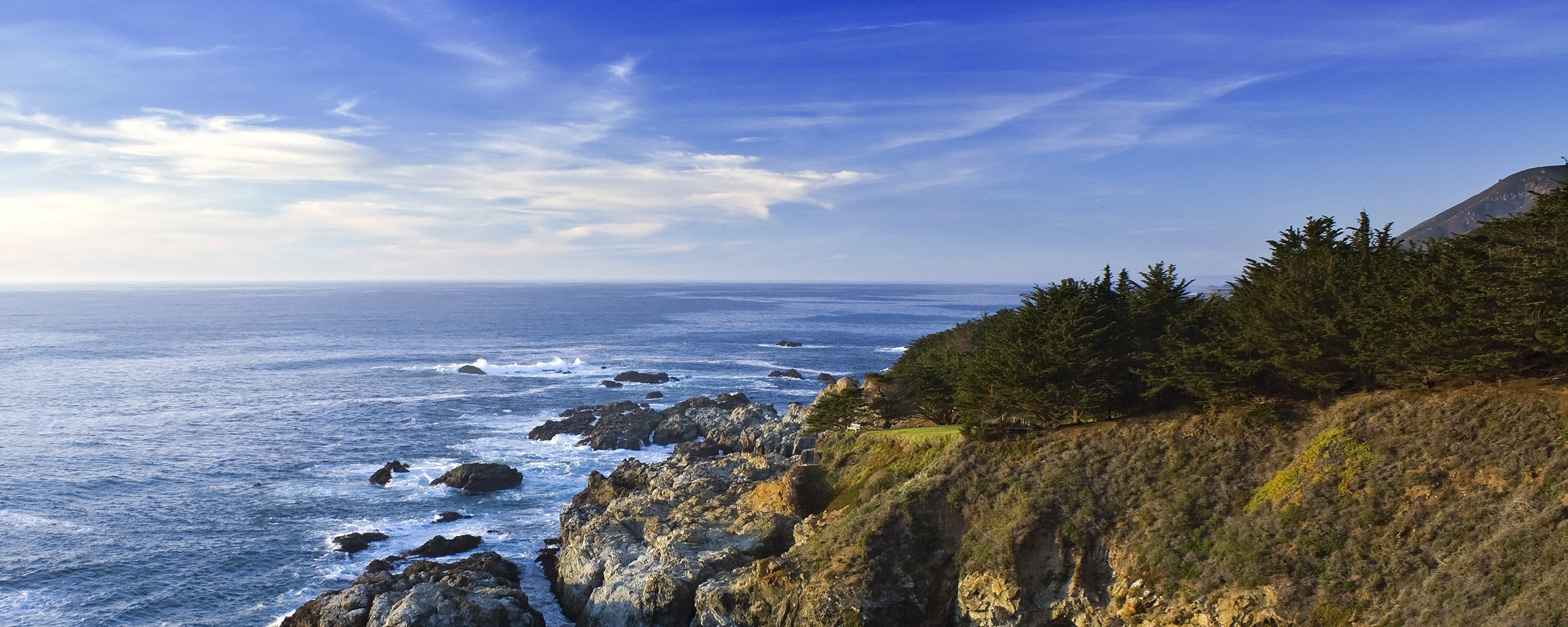 Скалистый берег обои