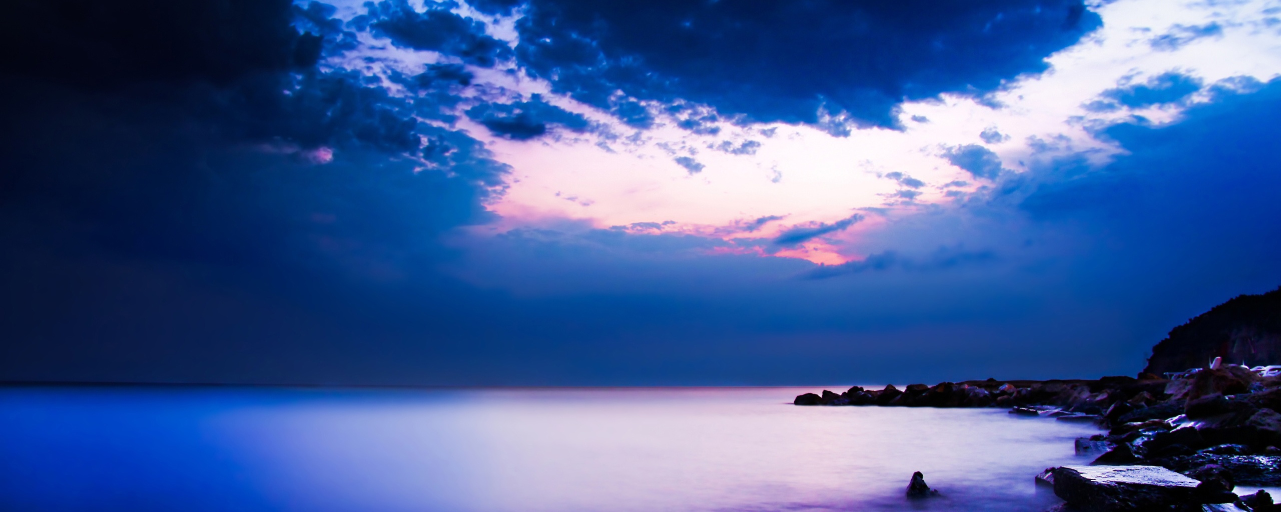 Загадочный свет обои