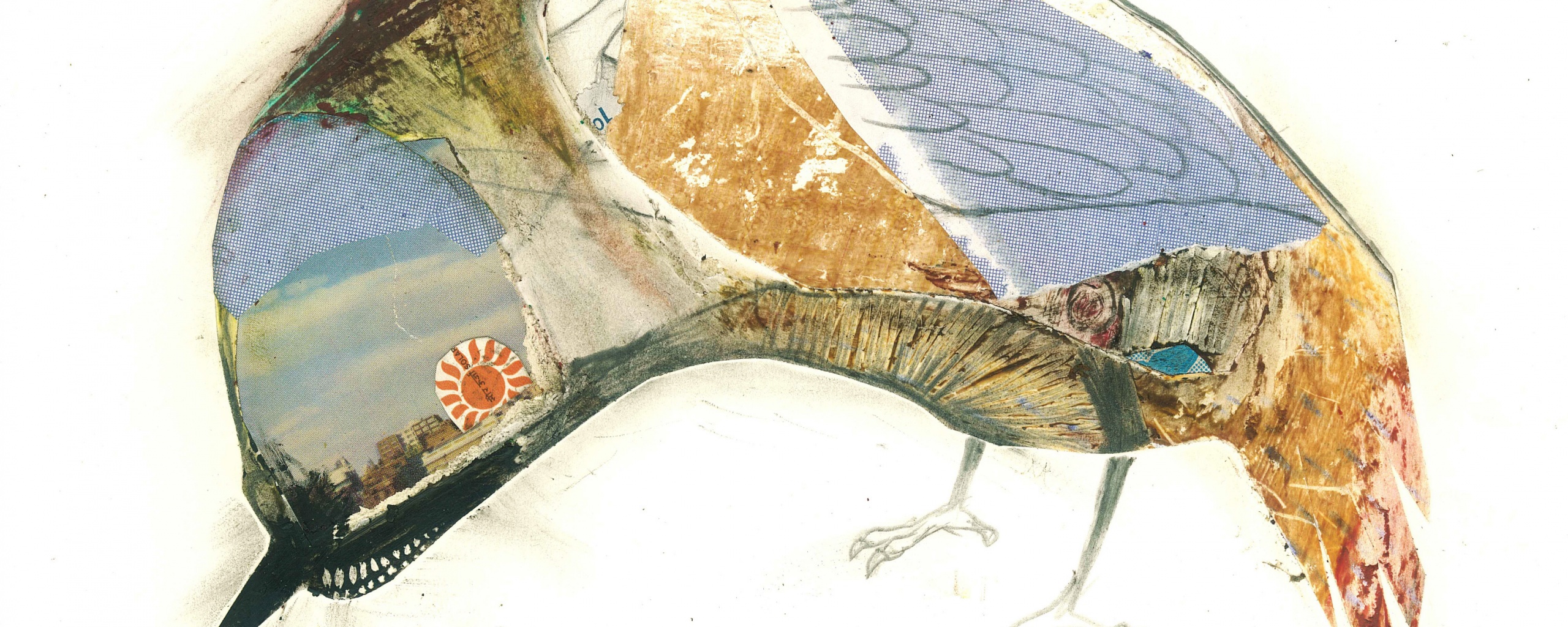 Аппликация Стефана Томпсона "Птица" обои