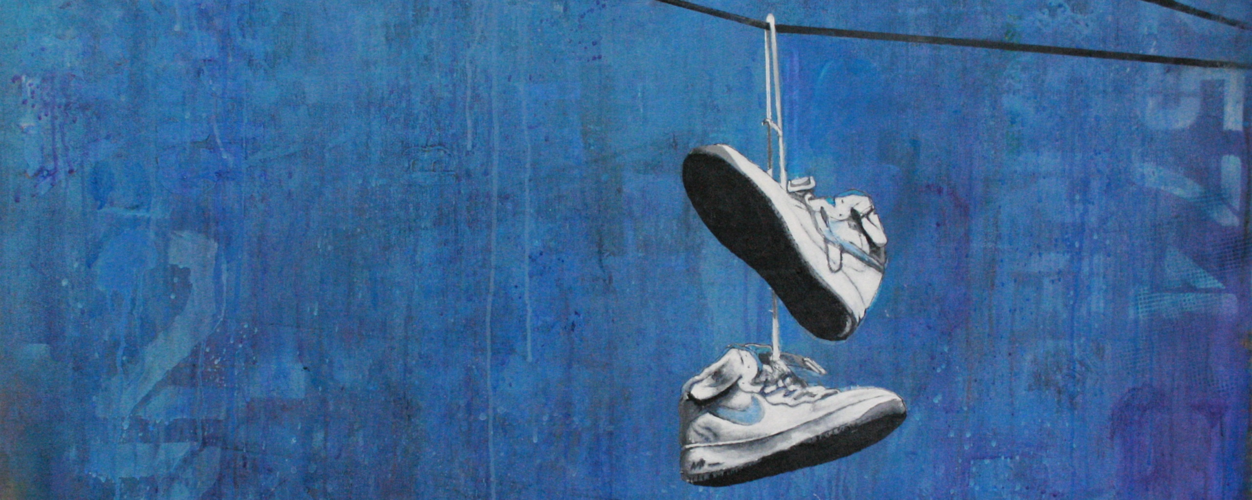 Кросовки на проводе обои