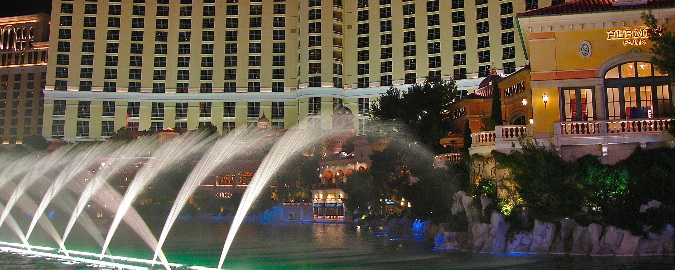 Казино Bellagio в Лас-Вегасе обои