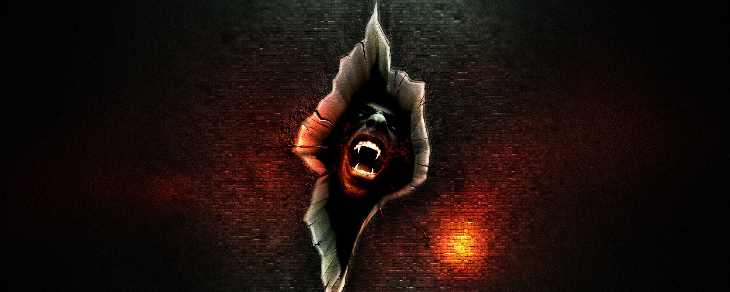 Монстр из ращелины обои