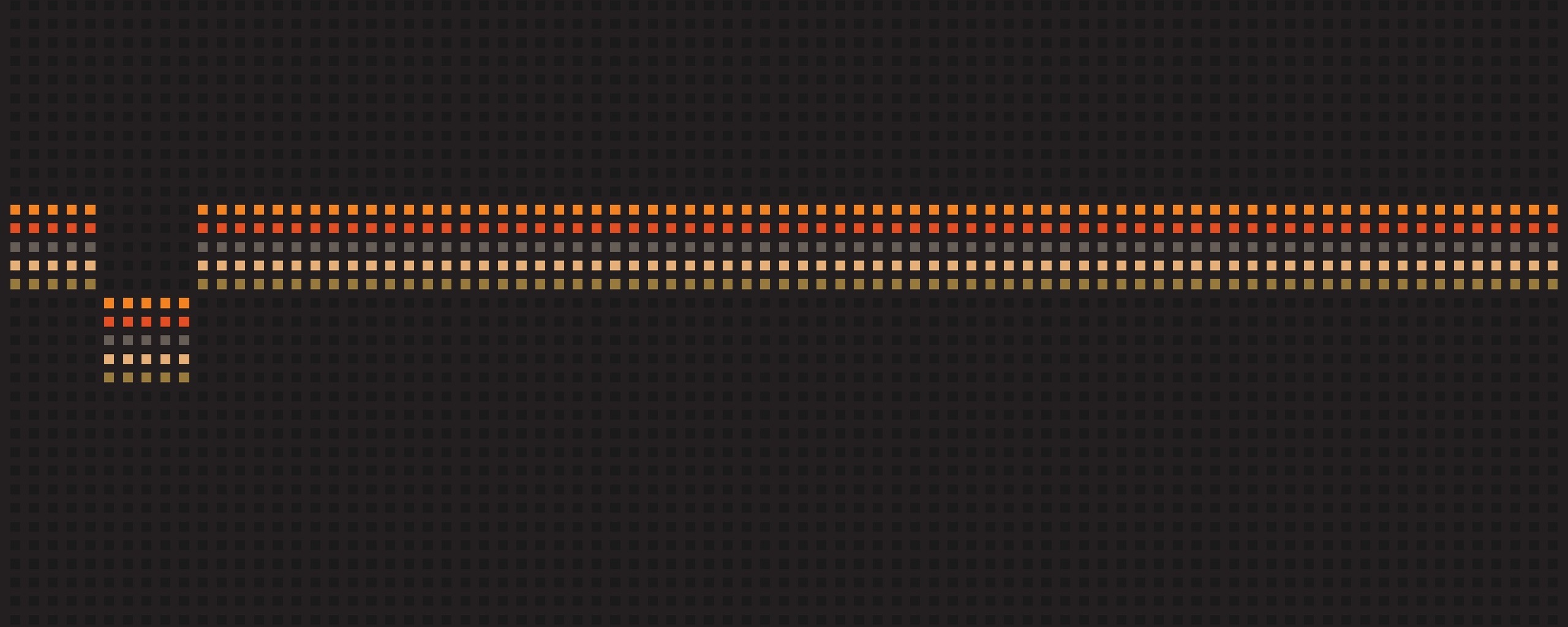 Пиксельная радуга обои