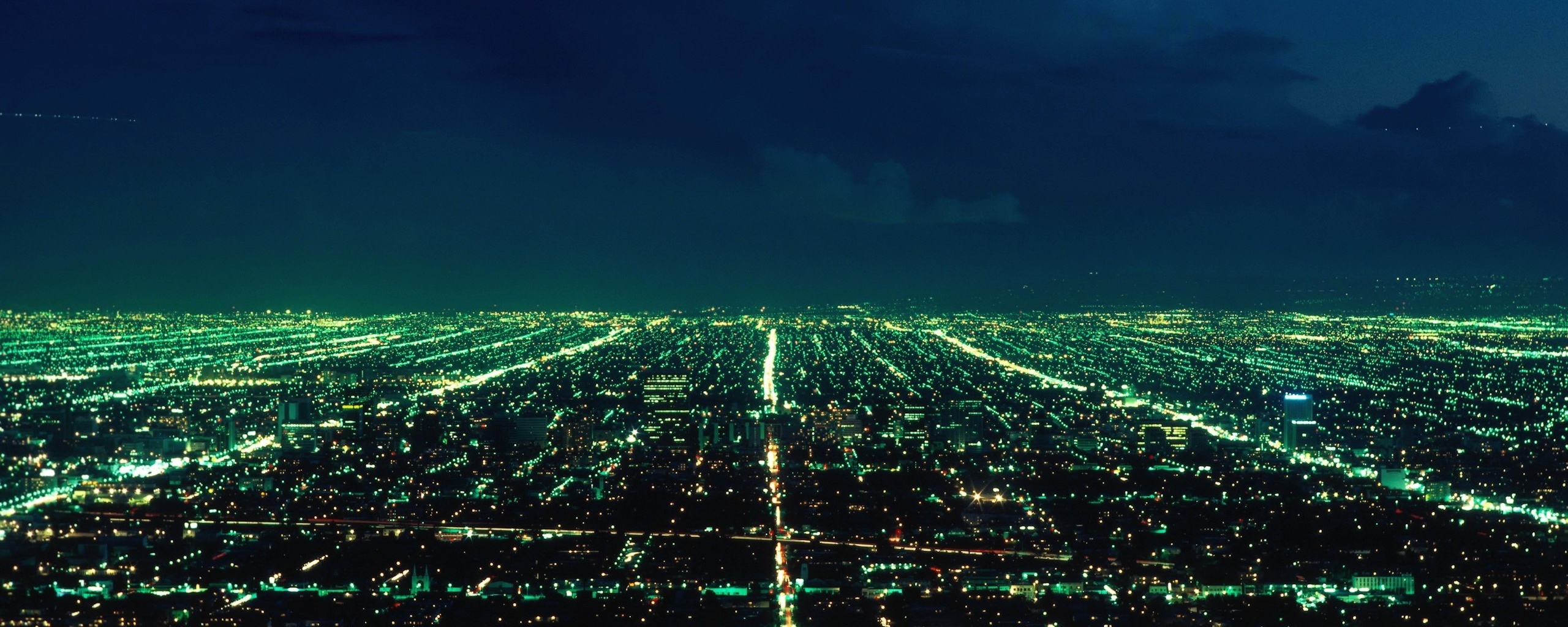 Вид на город с высоты обои