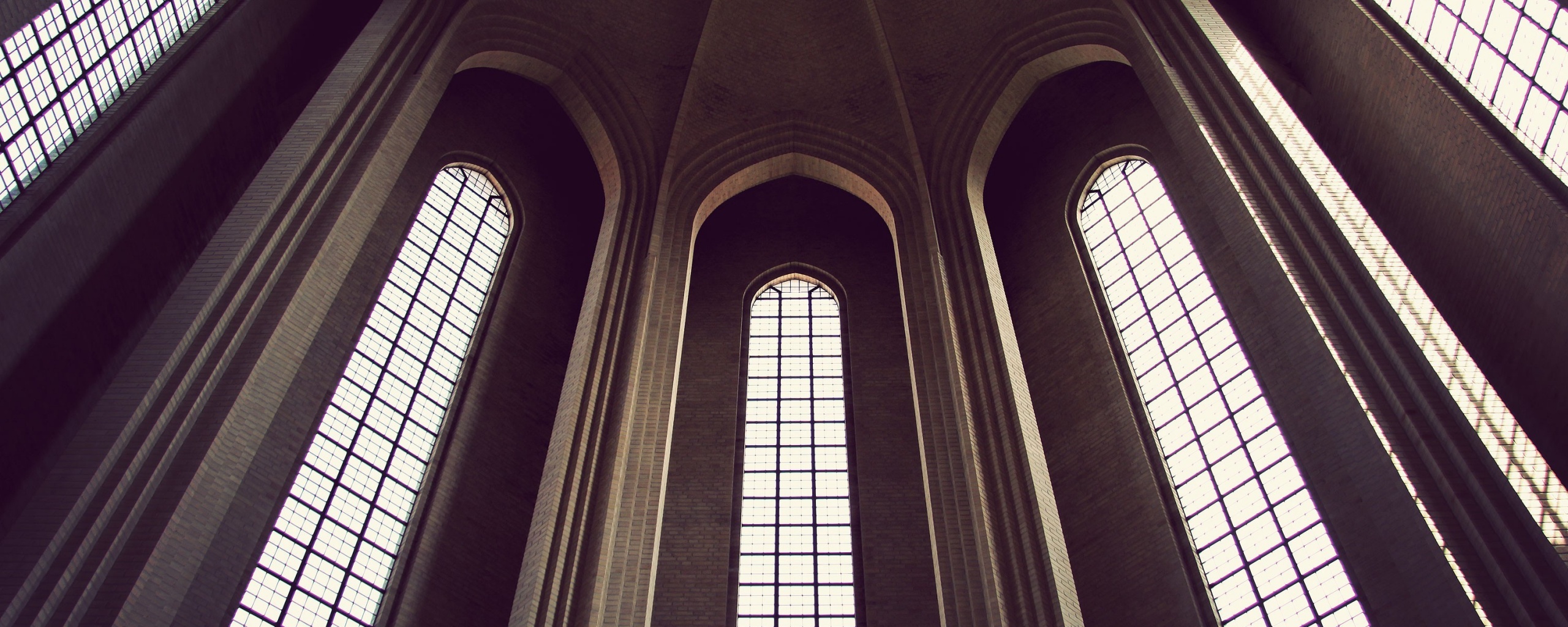 Готический свод обои