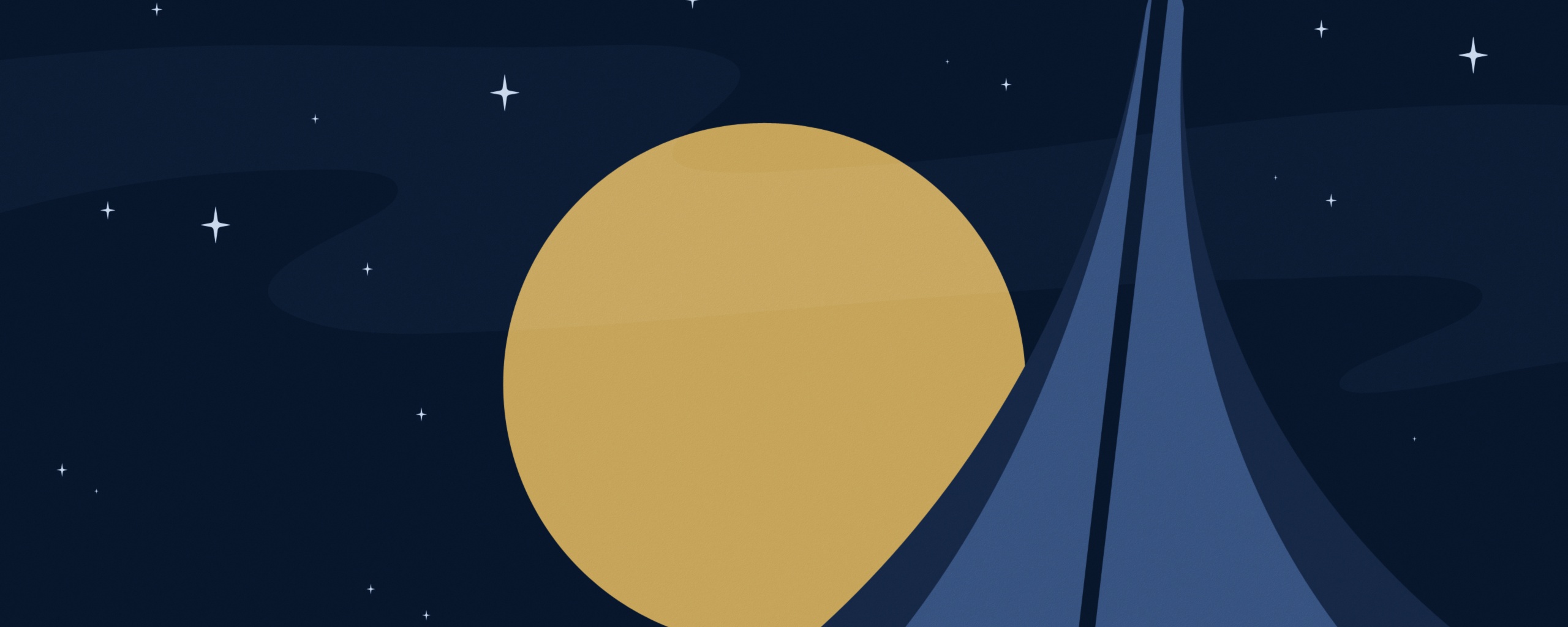 Полная луна обои