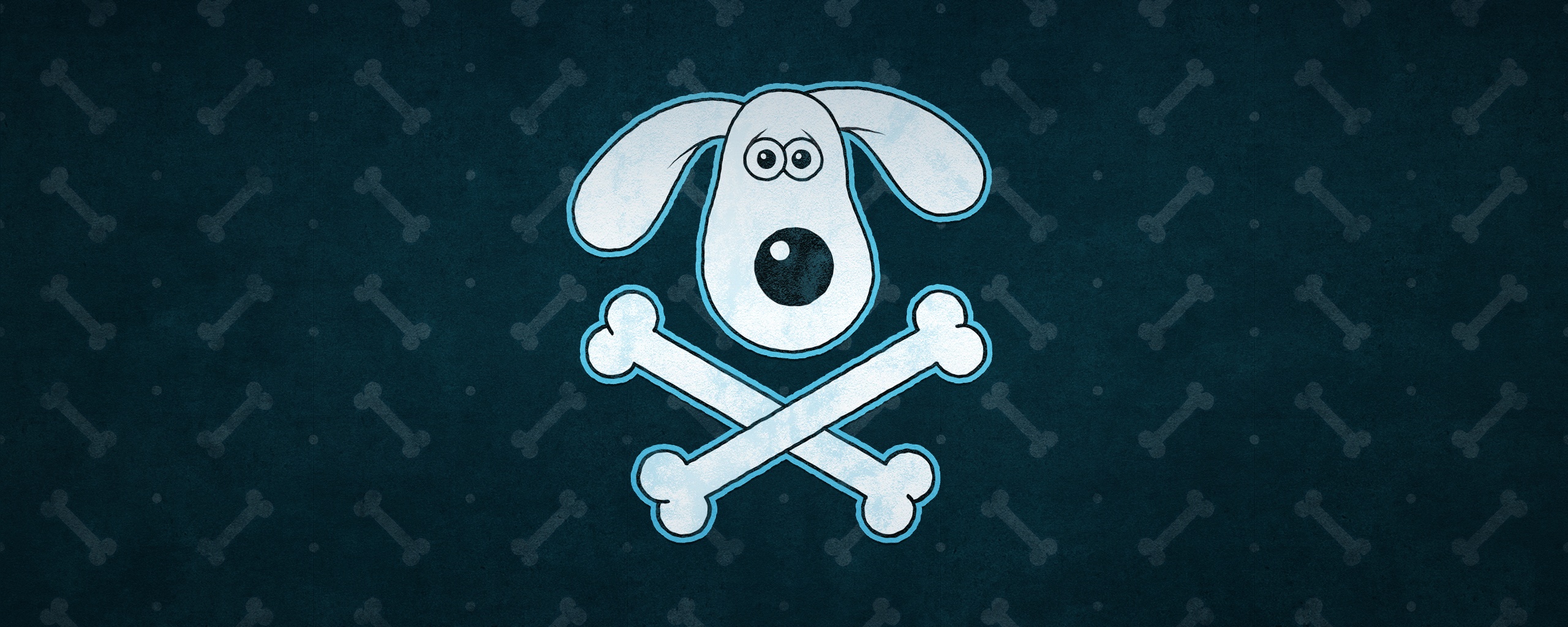 Громит и пересеченные кости обои