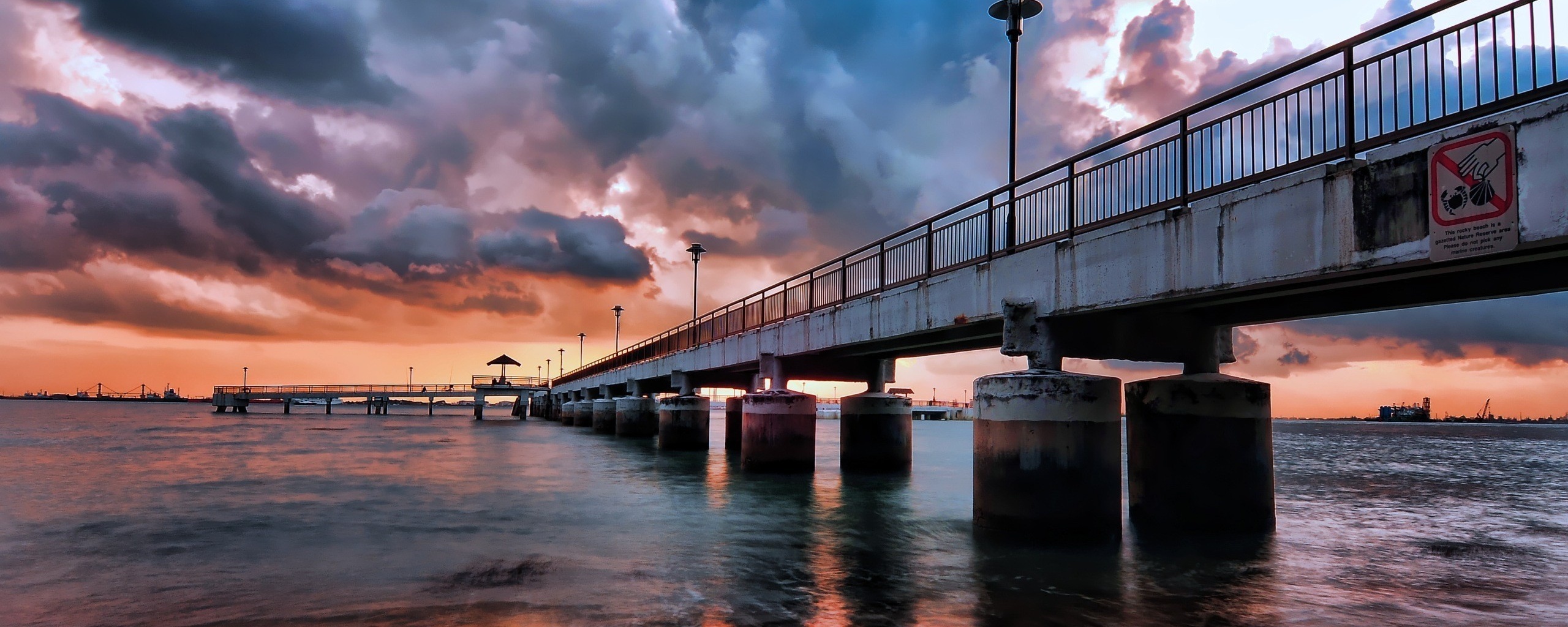 Длинный пирс обои