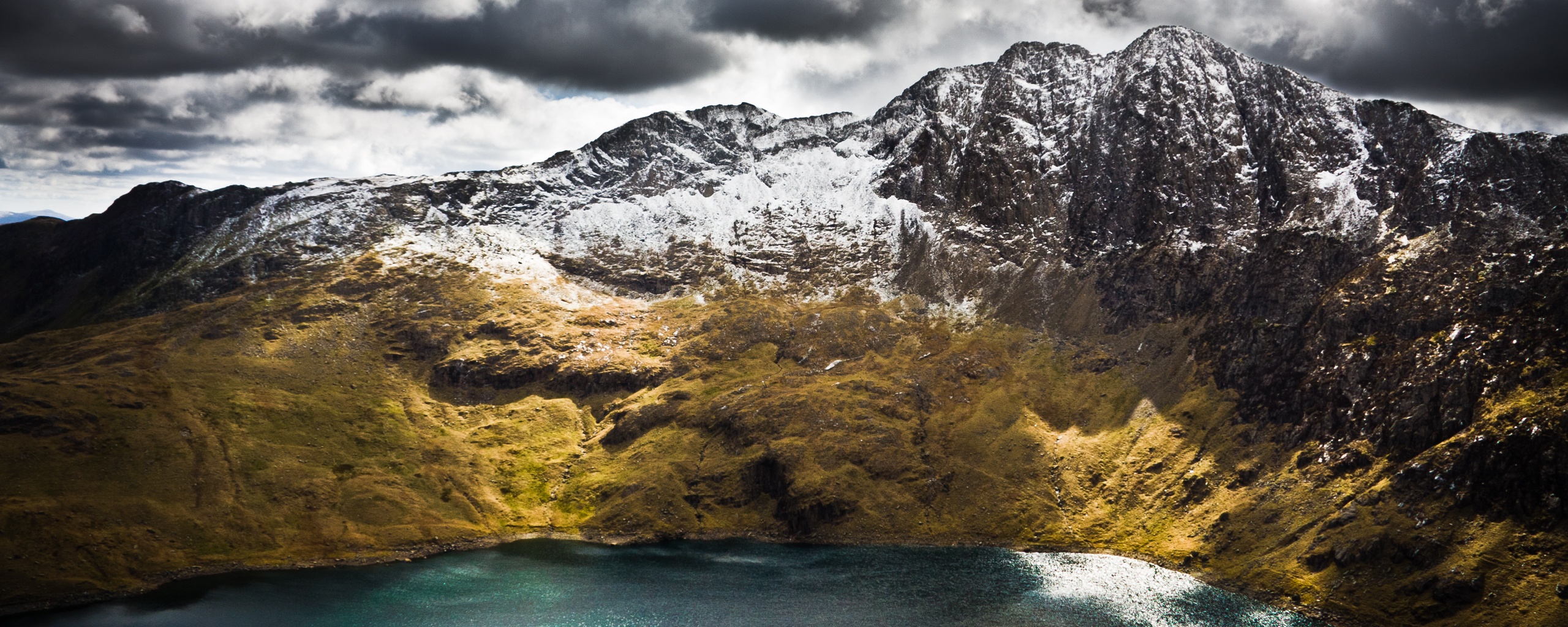 Вид на горы обои