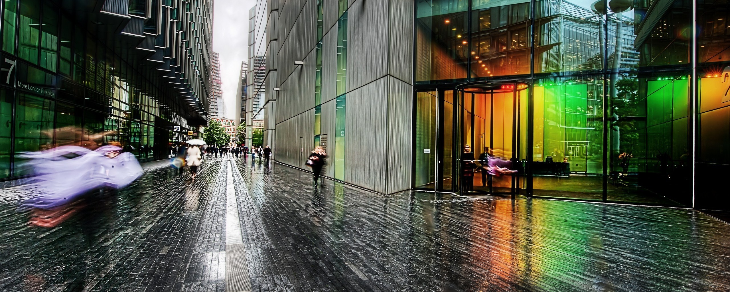 Улица в Англии обои