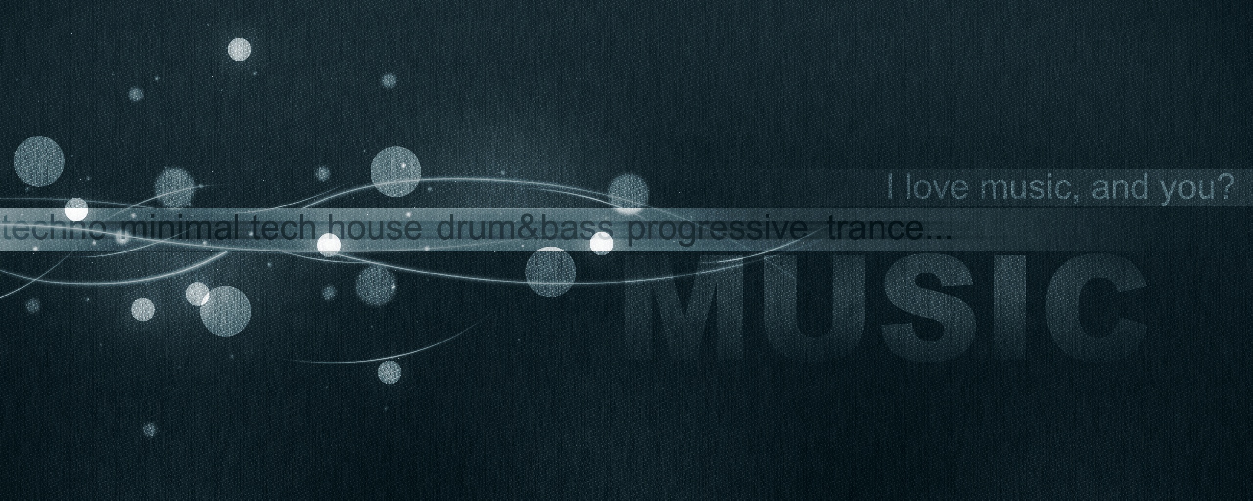 Я люблю музыку, а ты? обои