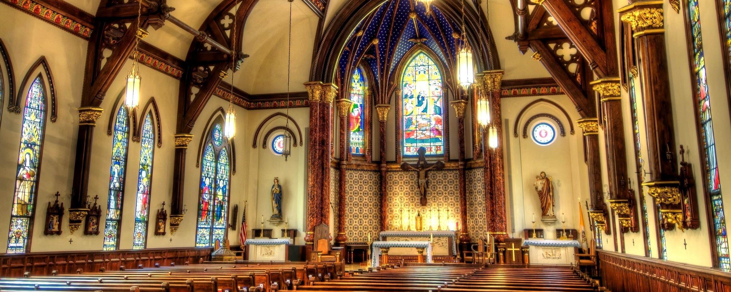 Внутреннее убранство собора обои