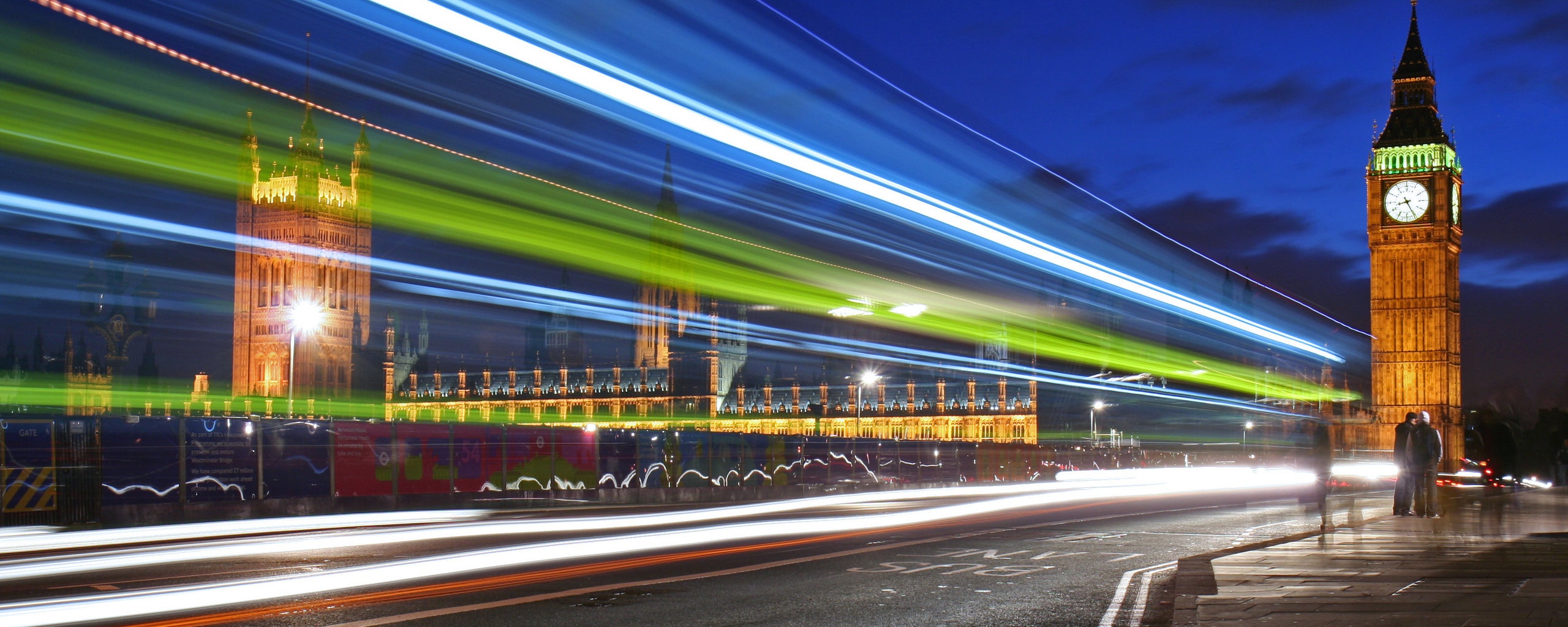Лондон в движении обои