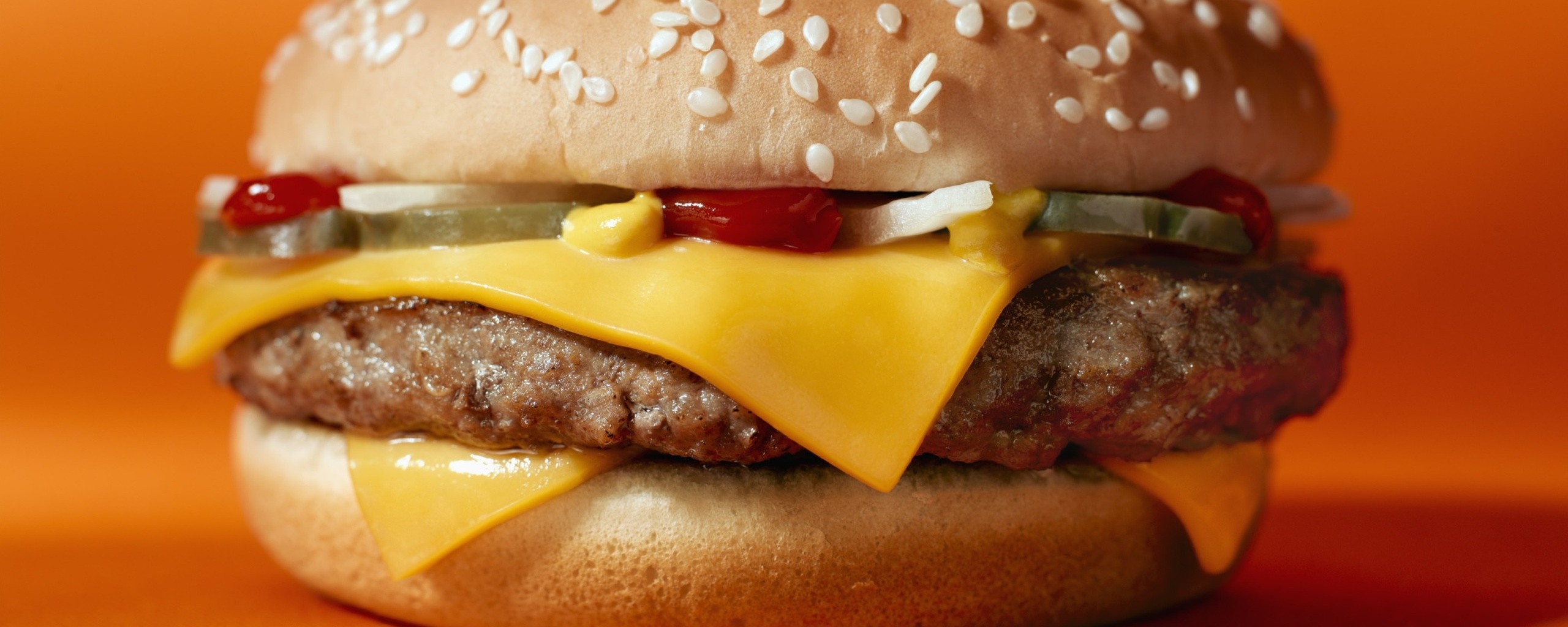 Сочный чизбургер обои