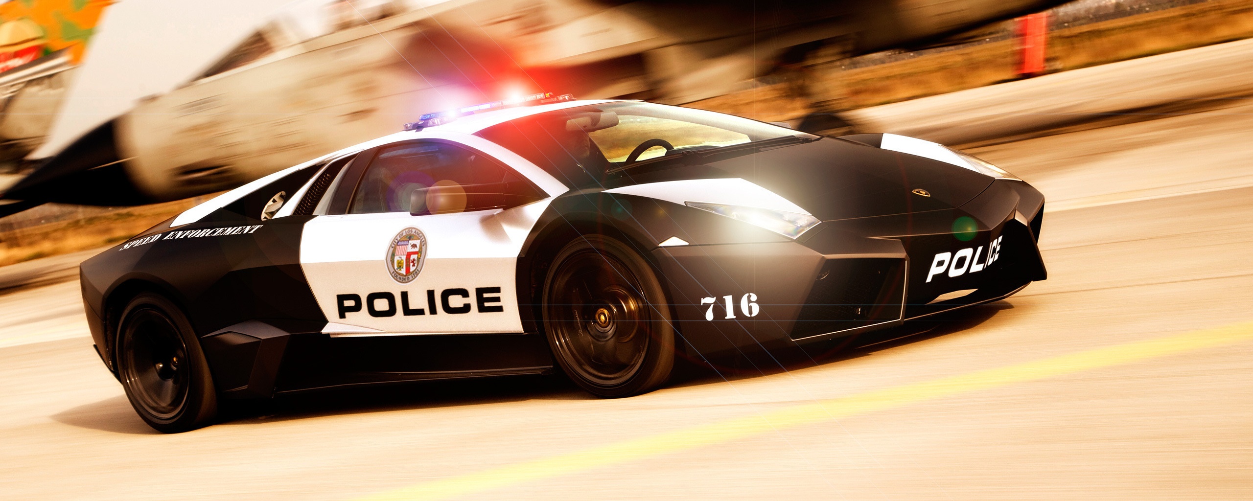 Полицейска Lamborghini из NFS обои