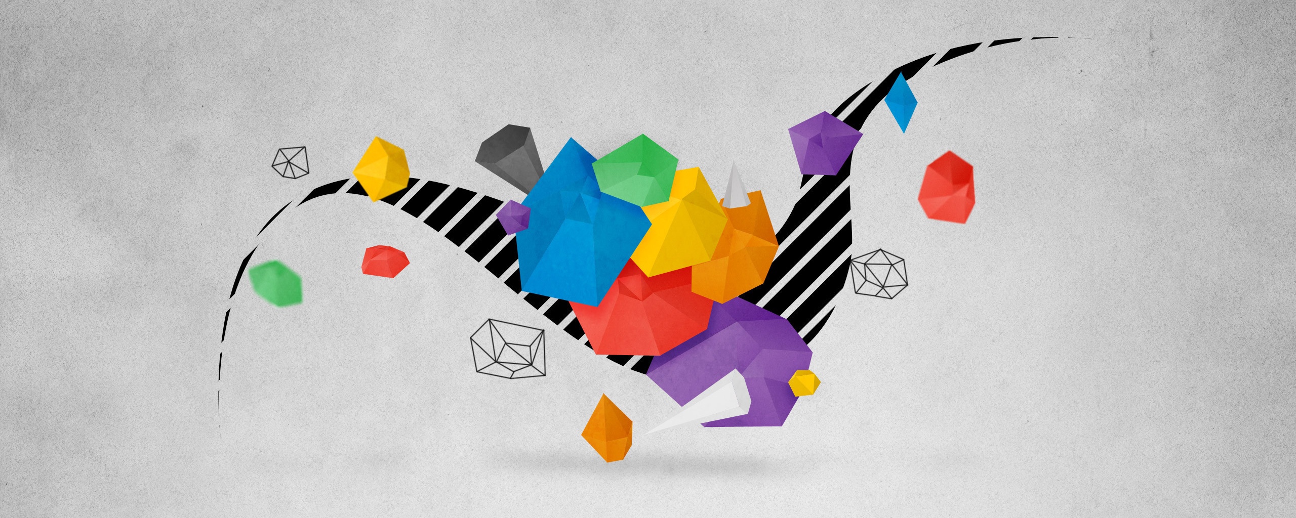 Полет абстрактной фантазии обои