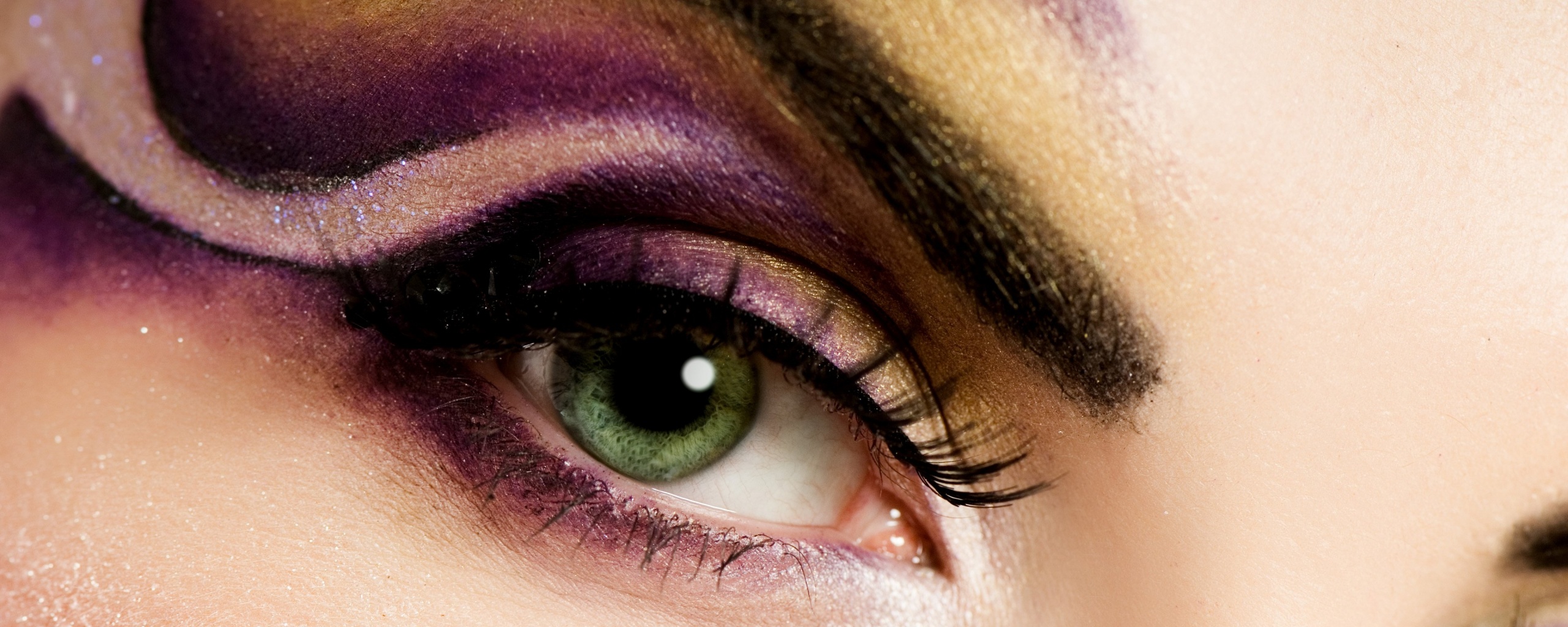 Красивый макияж для глаз обои