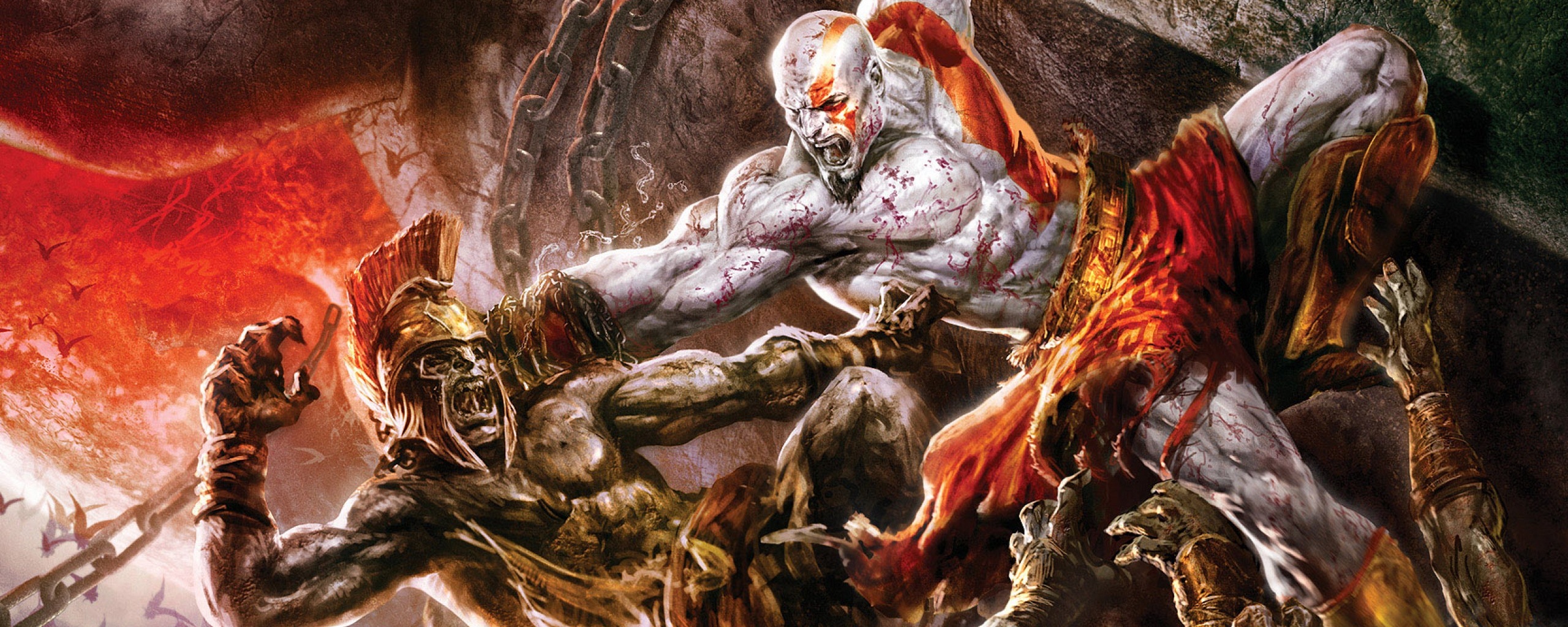 Бог войны обои