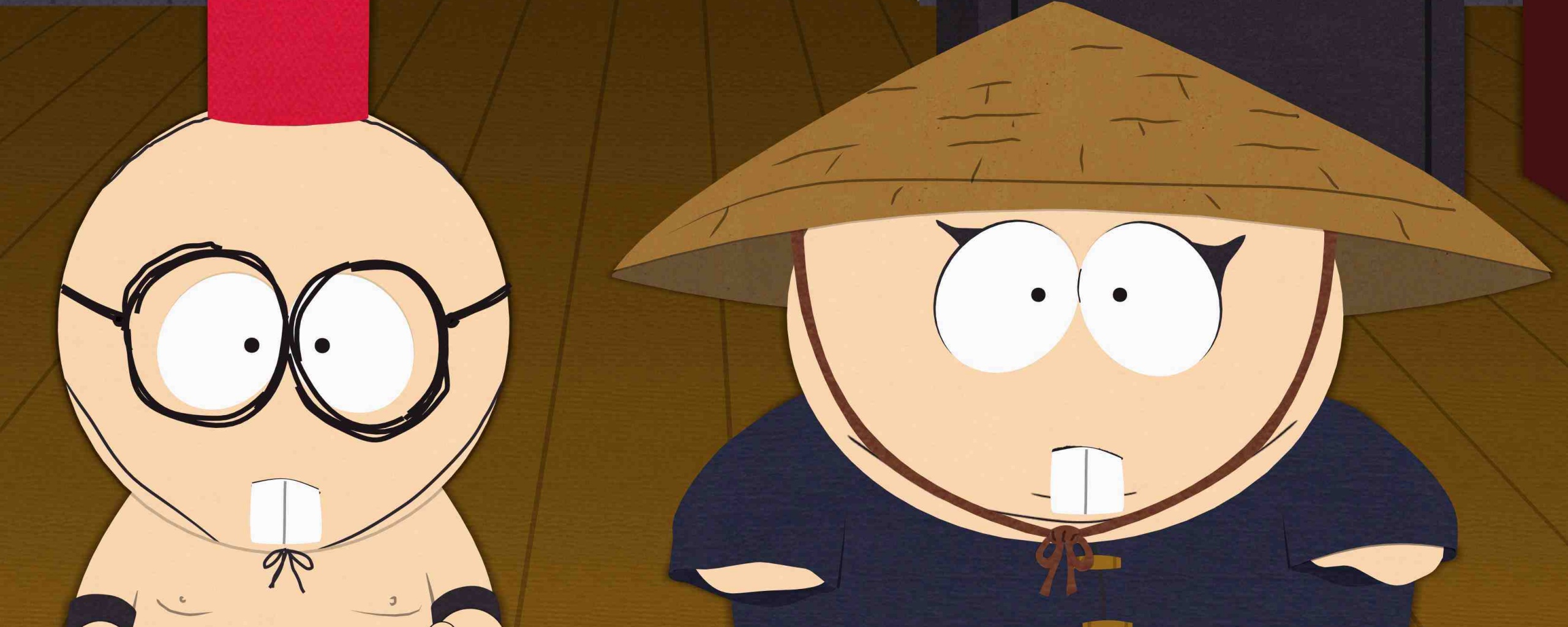 Баттерс Стотч и Эрик Картман в Китайской проблеме обои