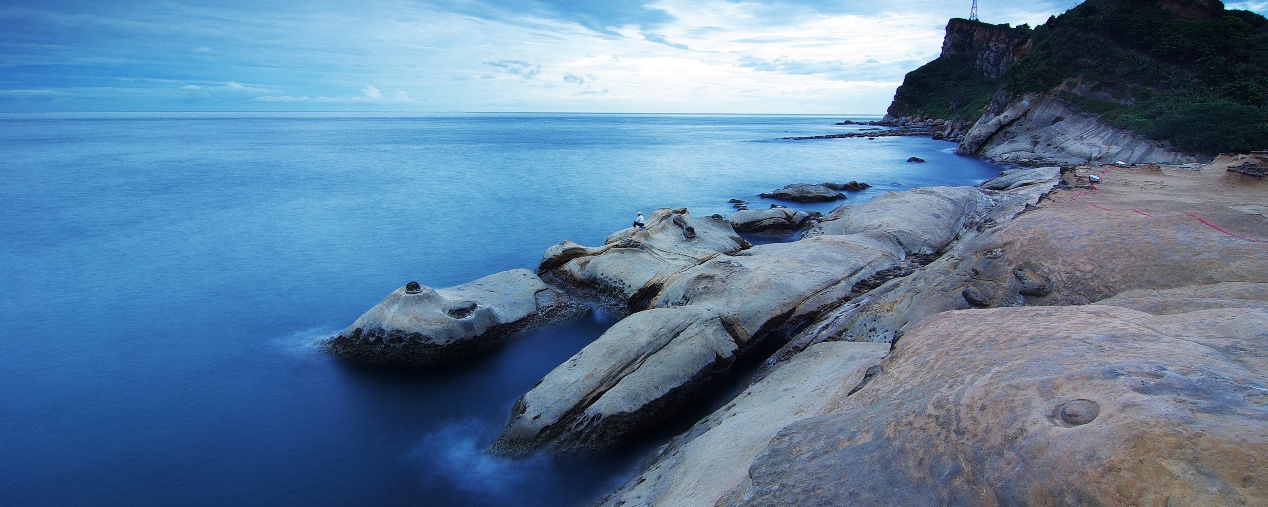Замерзший мыс где-то там обои