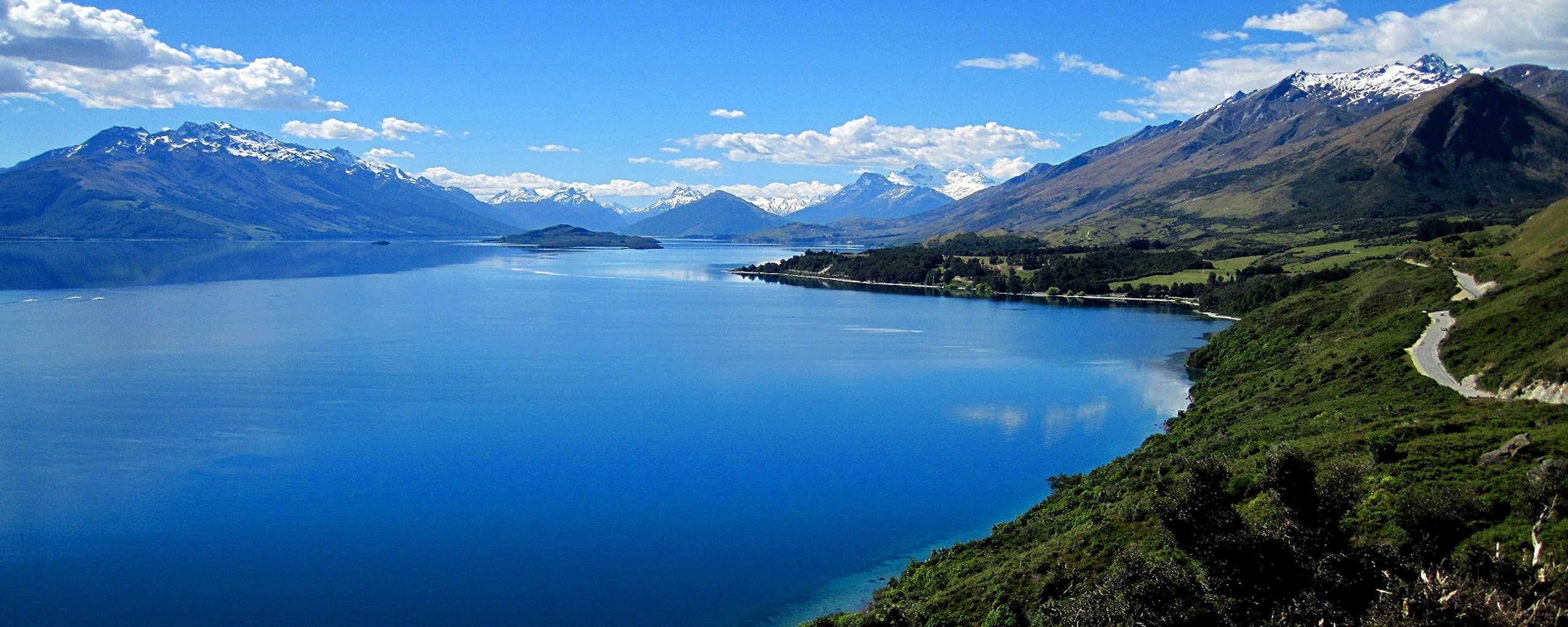 Горное озеро обои