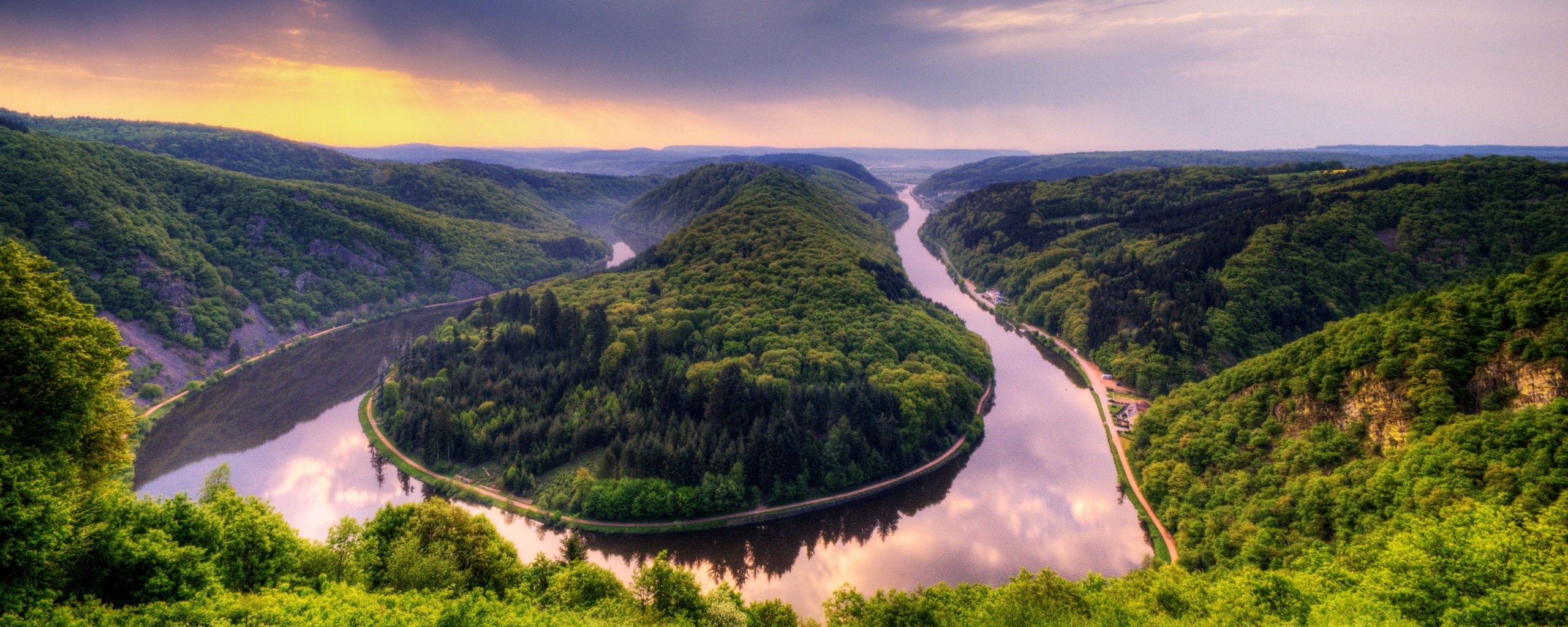 Извилистый каньон обои